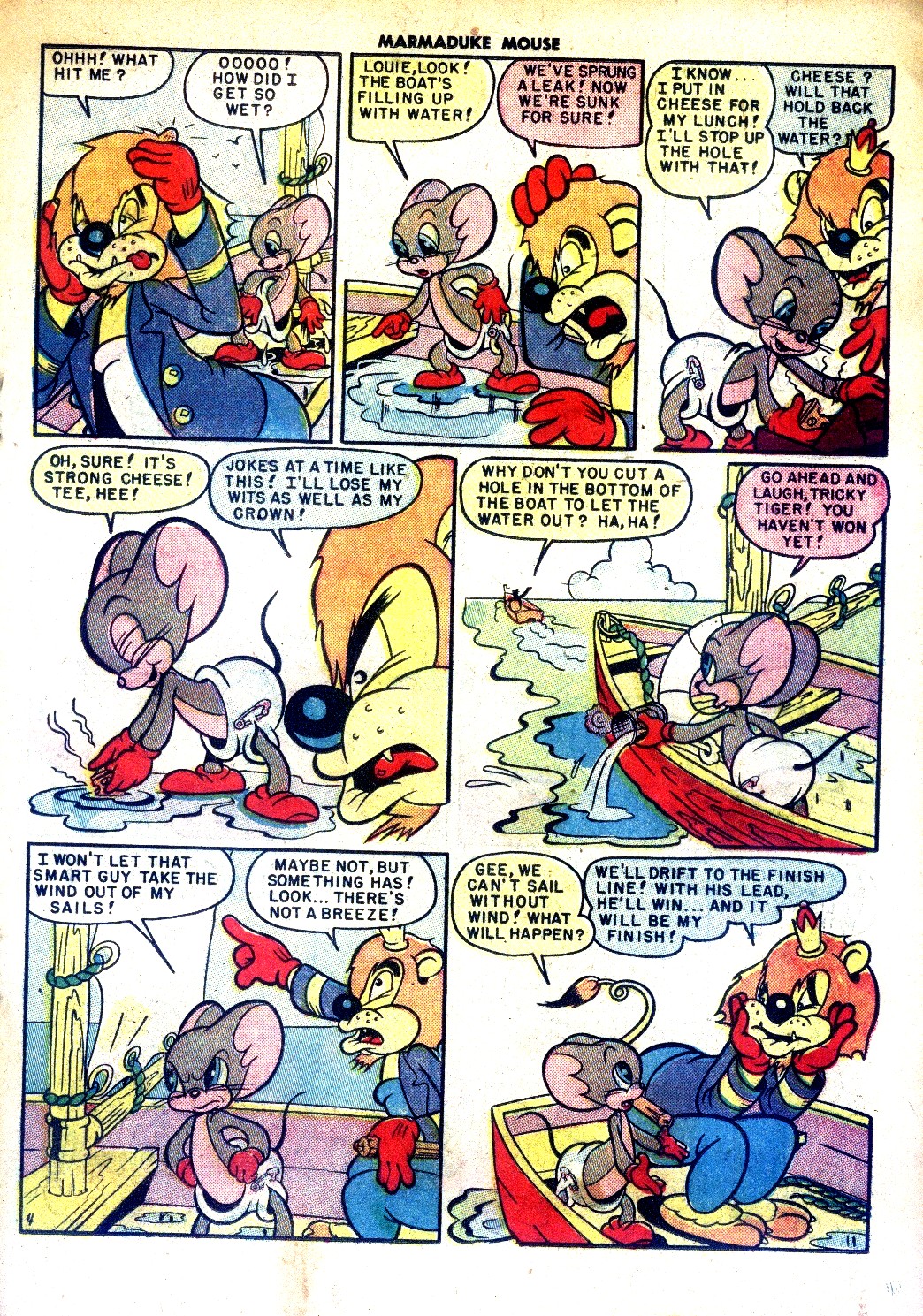 Read online Marmaduke Mouse comic -  Issue #17 - 19