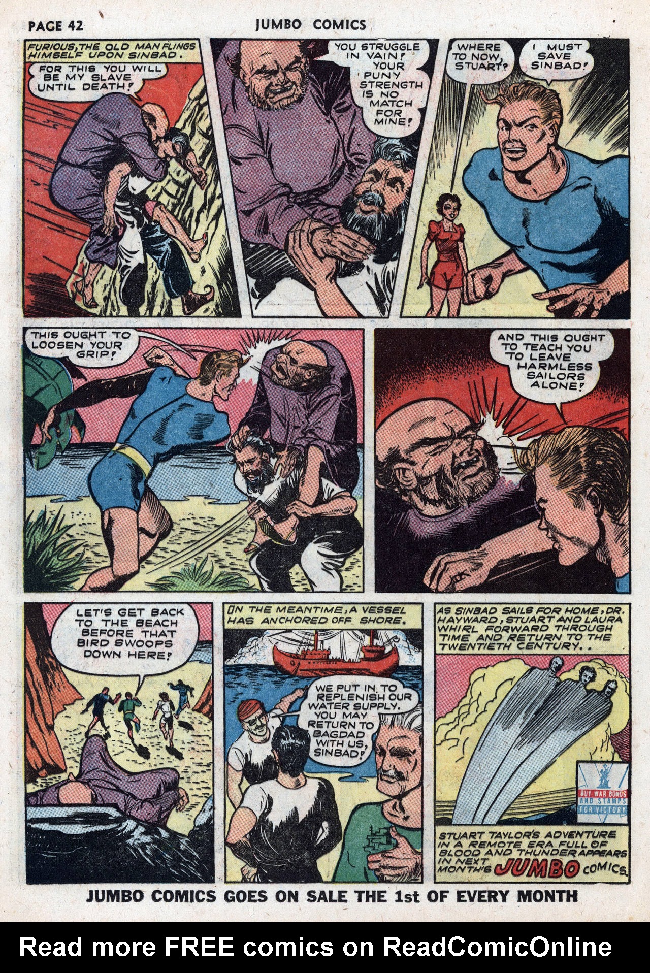 Read online Jumbo Comics comic -  Issue #48 - 44