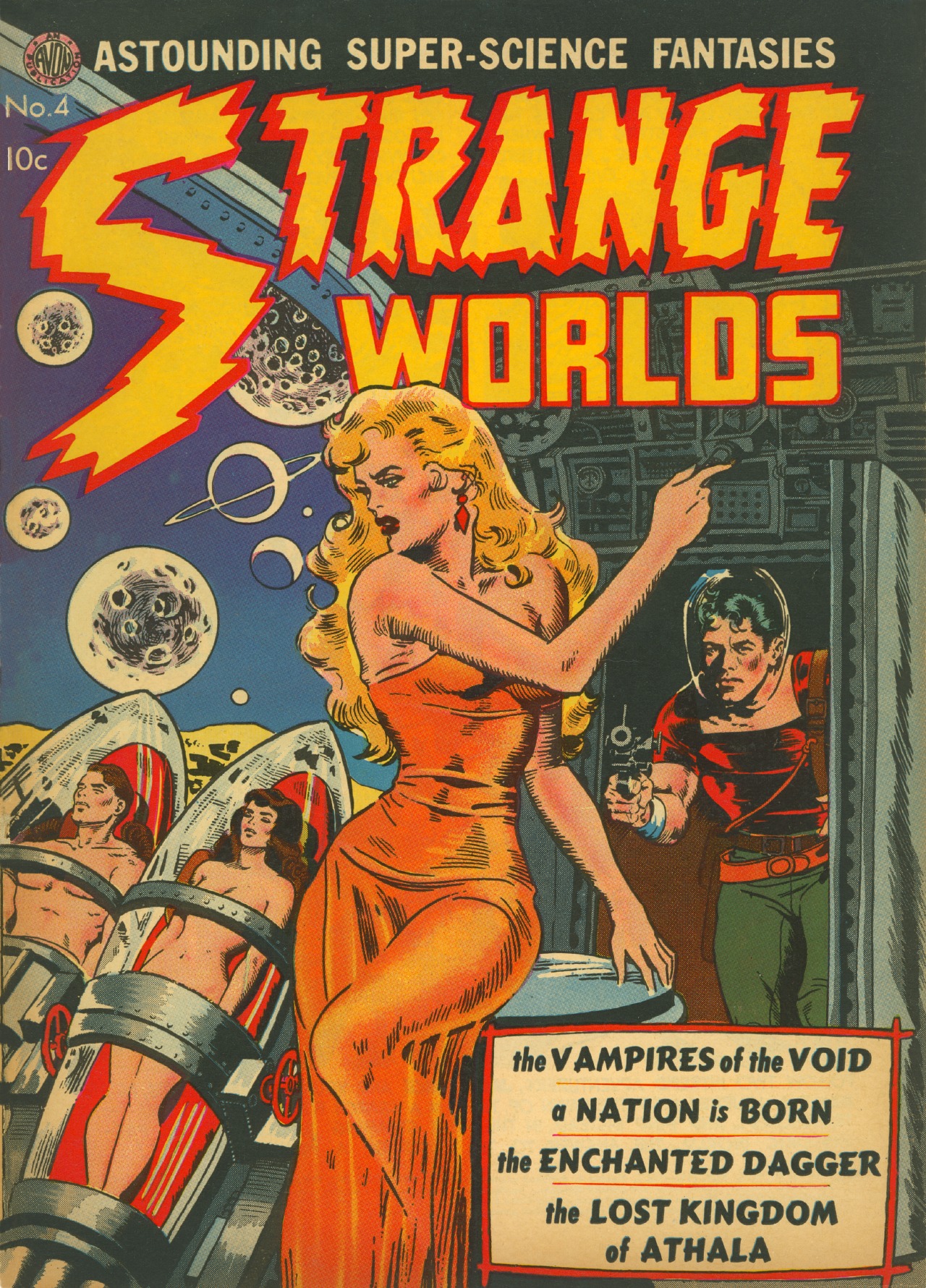 Read online Strange Worlds (1950) comic -  Issue #4 - 1