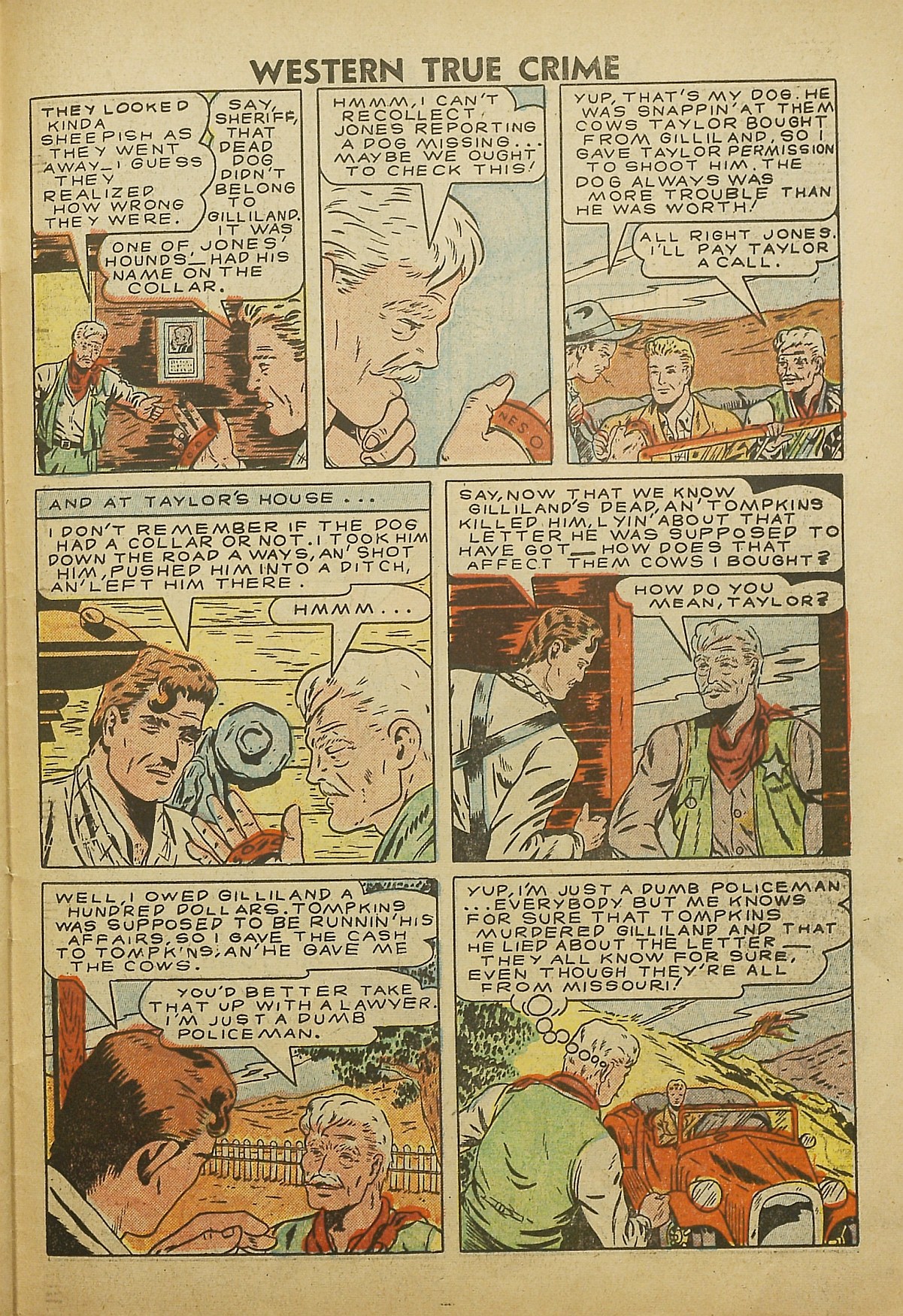 Read online Western True Crime comic -  Issue #3 - 31