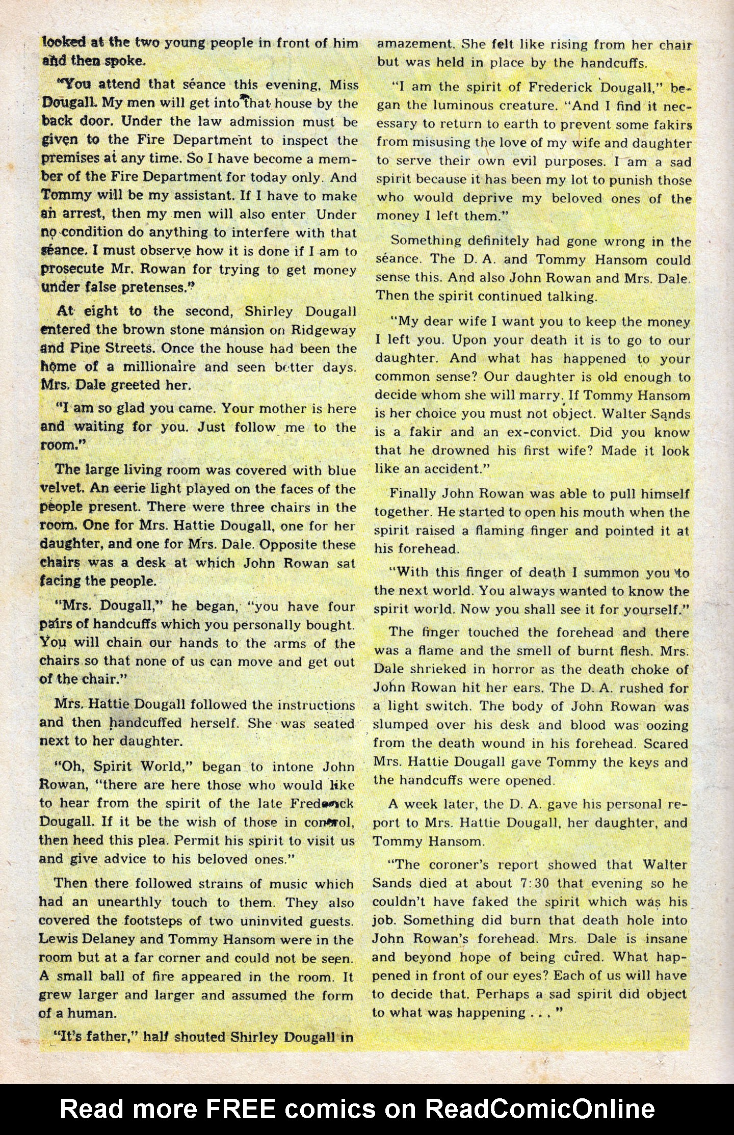 Read online Haunted Thrills comic -  Issue #18 - 18