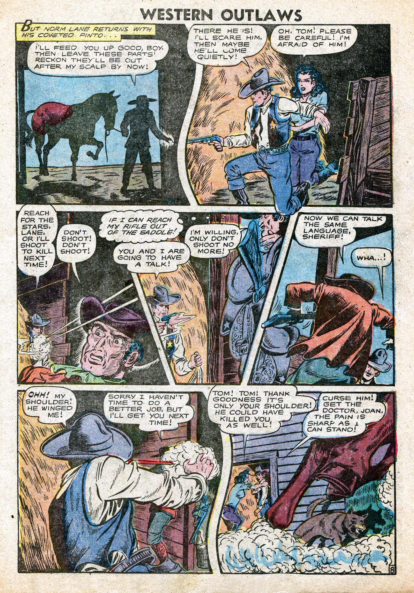 Read online Western Outlaws (1948) comic -  Issue #19 - 8