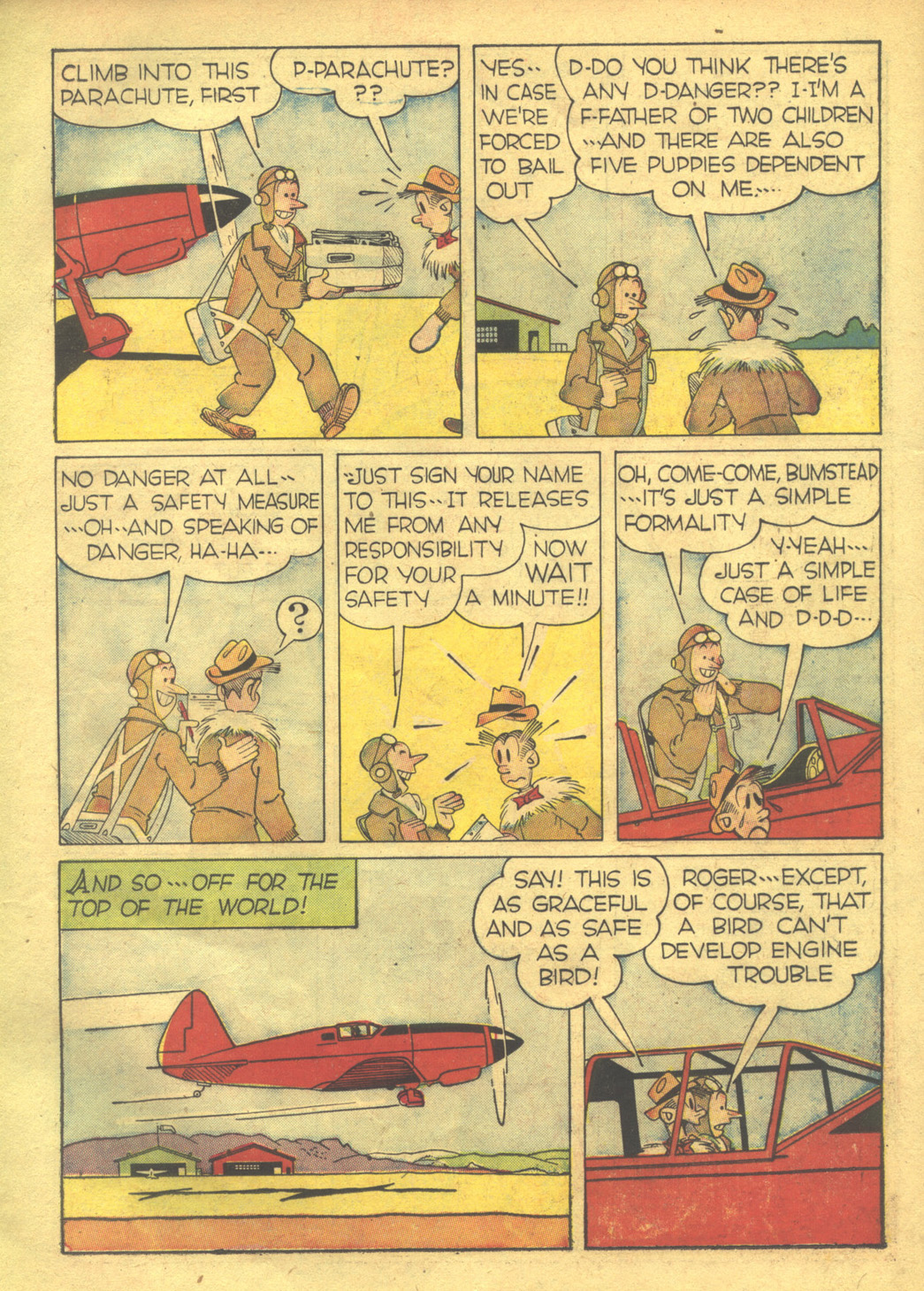 Read online Blondie Comics (1947) comic -  Issue #4 - 11