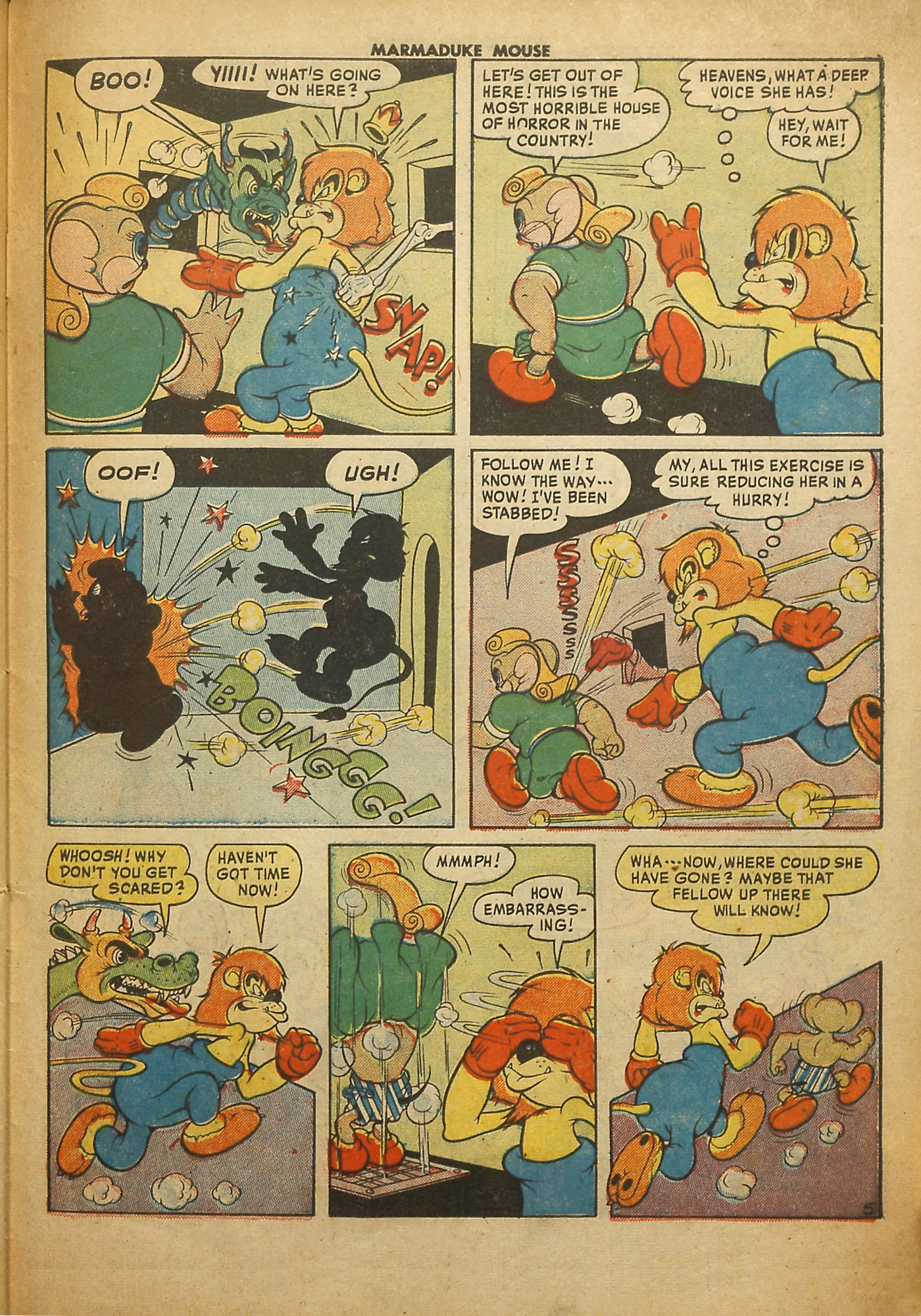 Read online Marmaduke Mouse comic -  Issue #30 - 31
