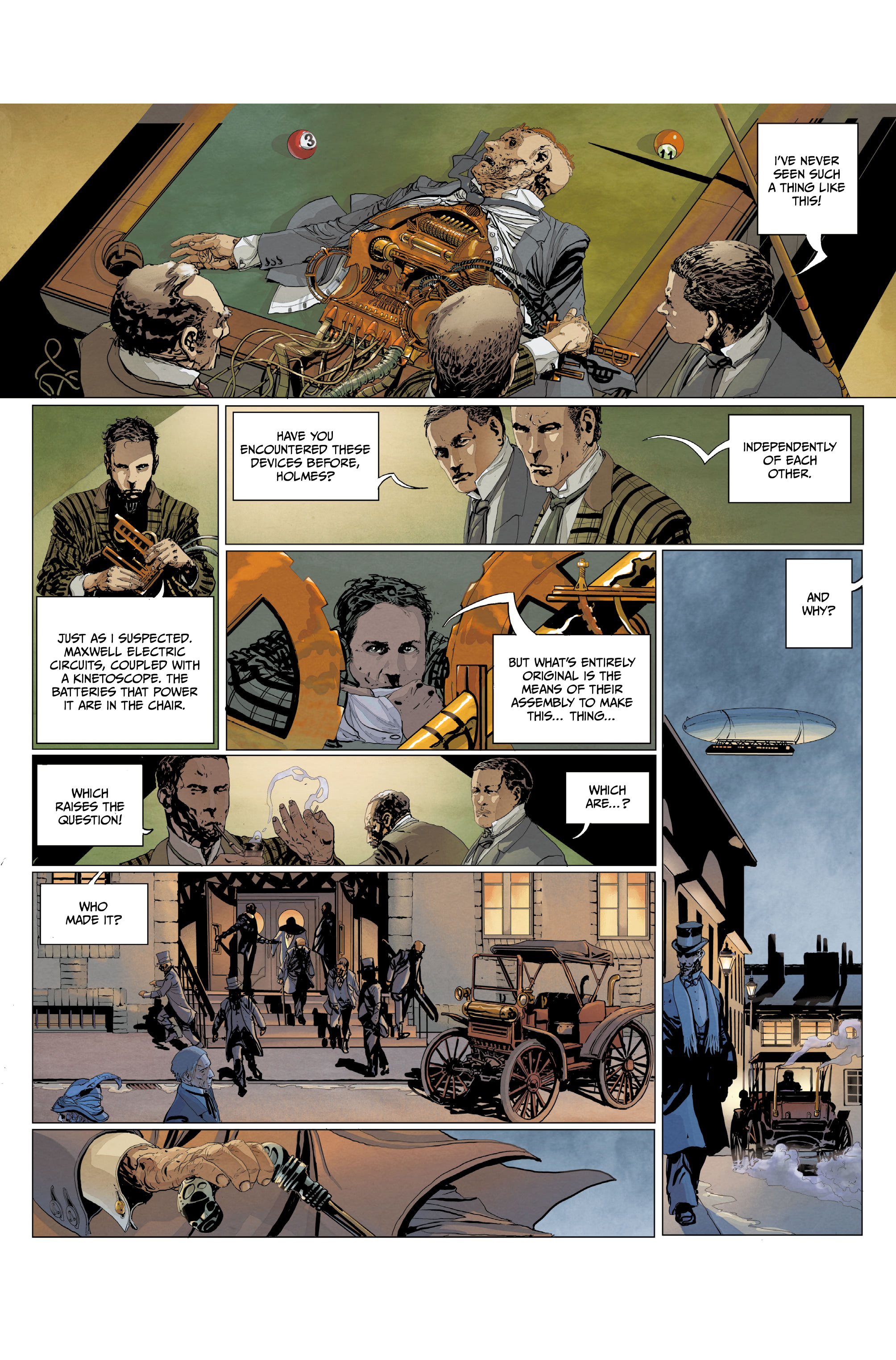Read online M.O.R.I.A.R.T.Y : The Clockwork Empire comic -  Issue #1 - 17