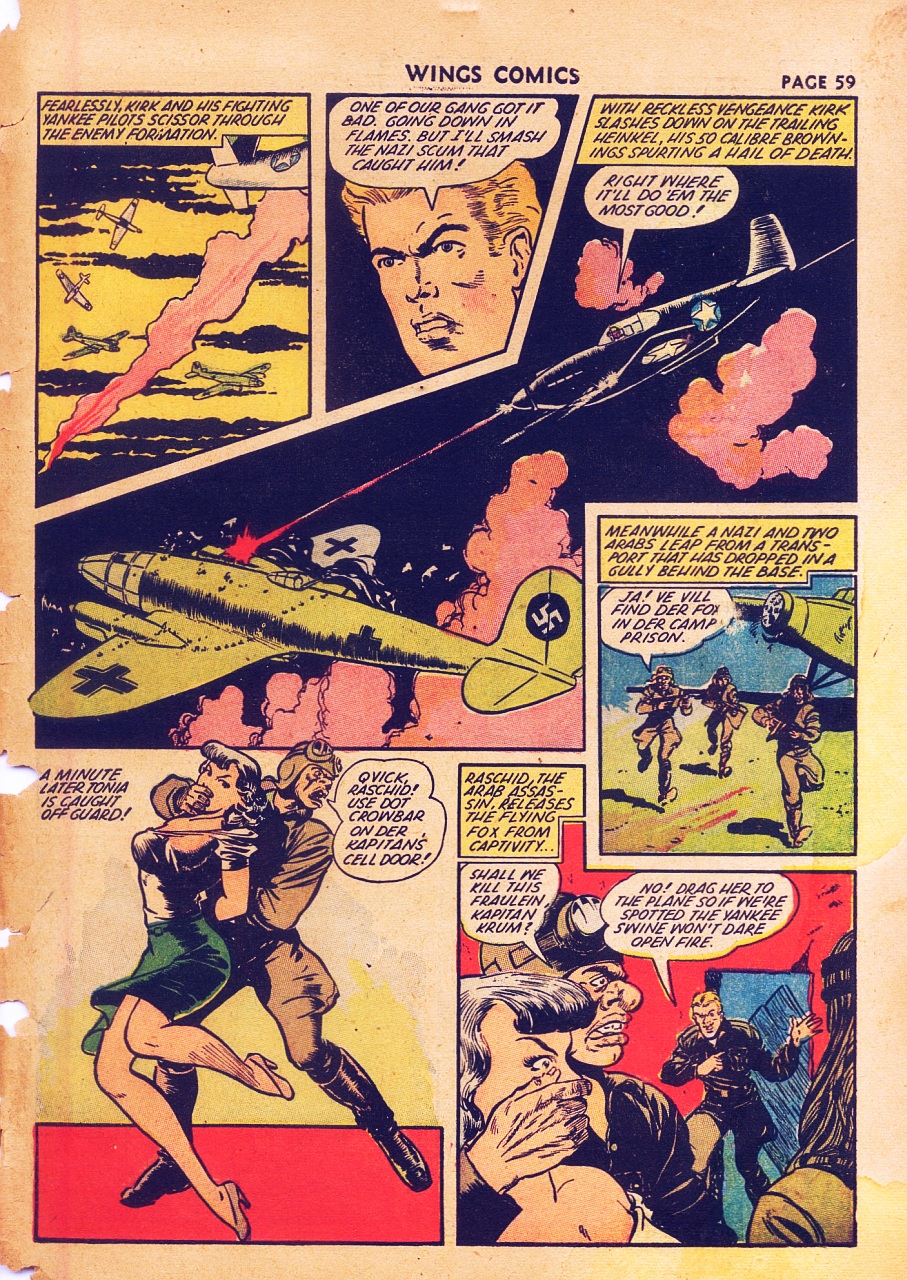 Read online Wings Comics comic -  Issue #28 - 61