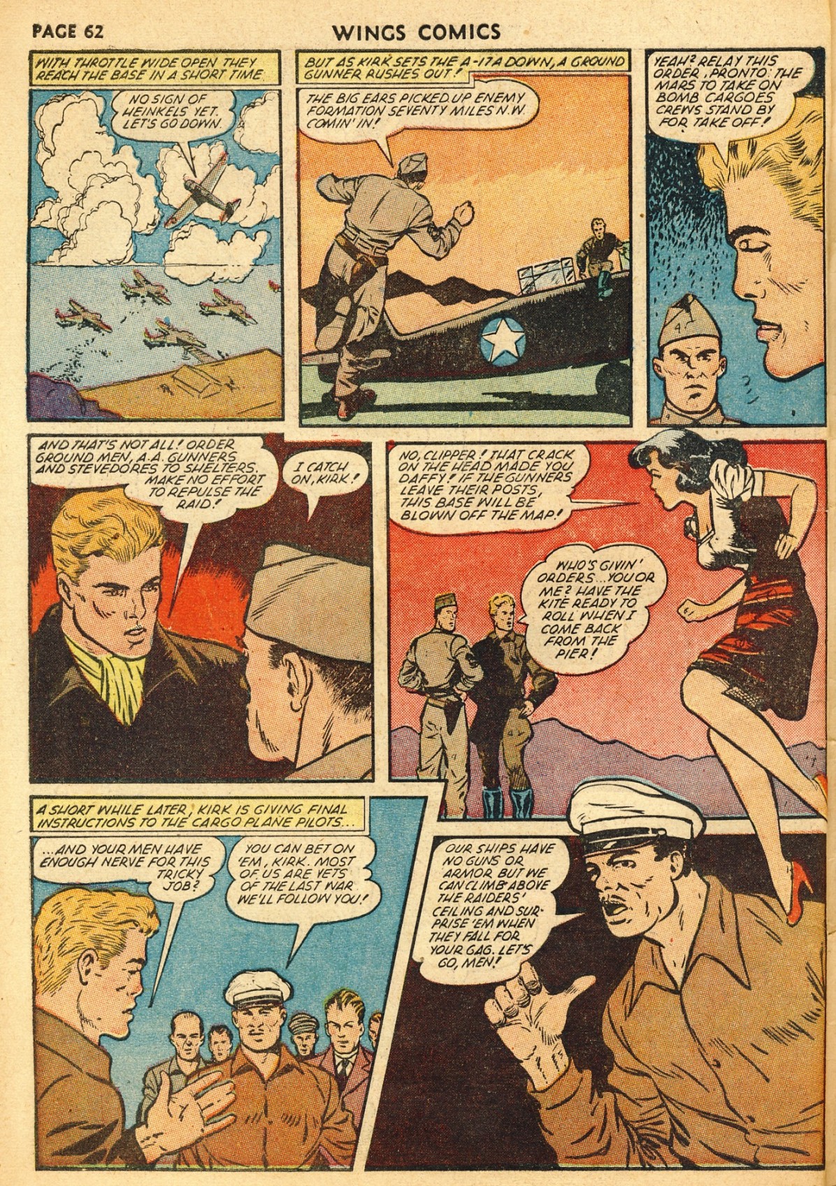 Read online Wings Comics comic -  Issue #29 - 64