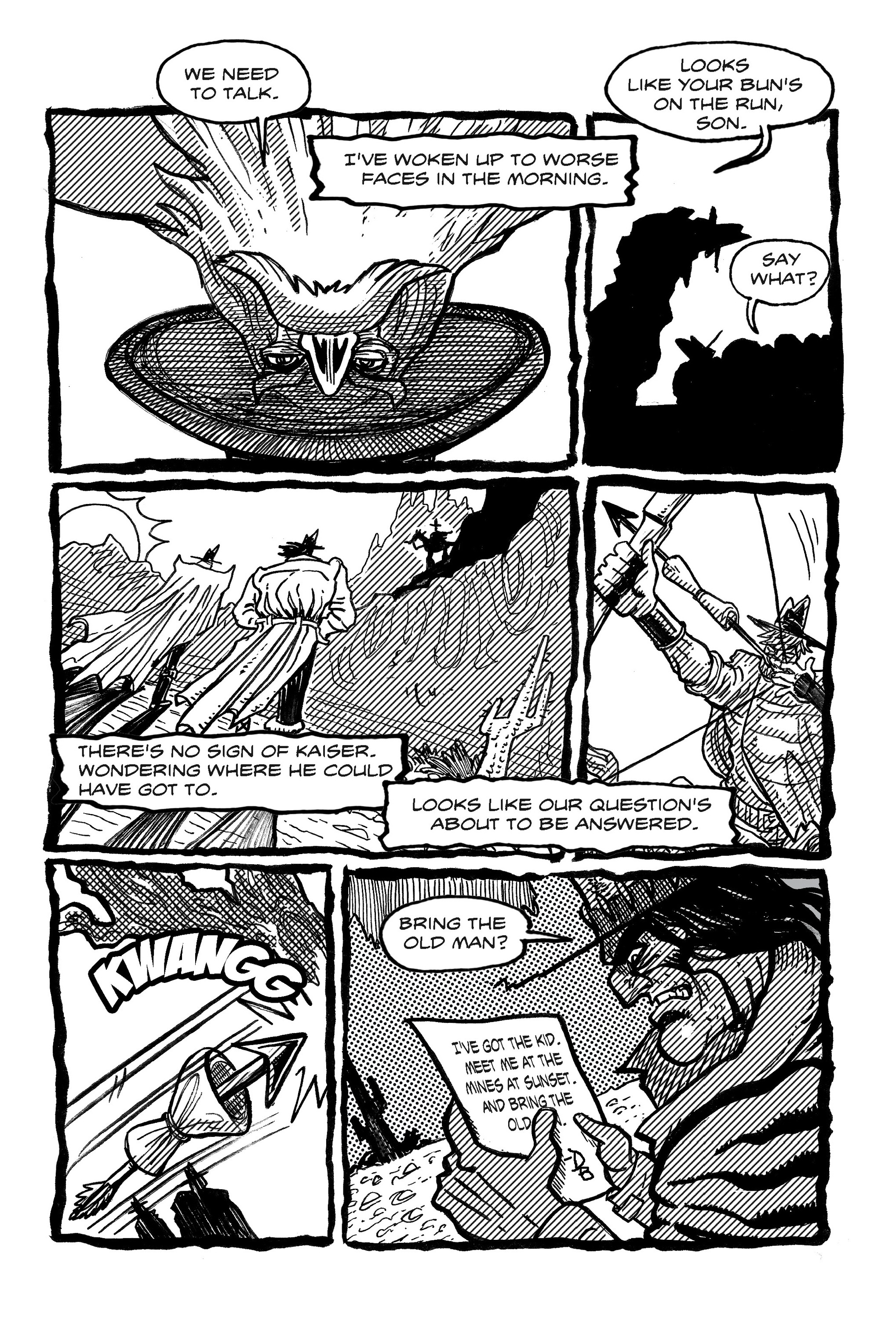 Read online Broadsword, P.I. comic -  Issue #4 - 9
