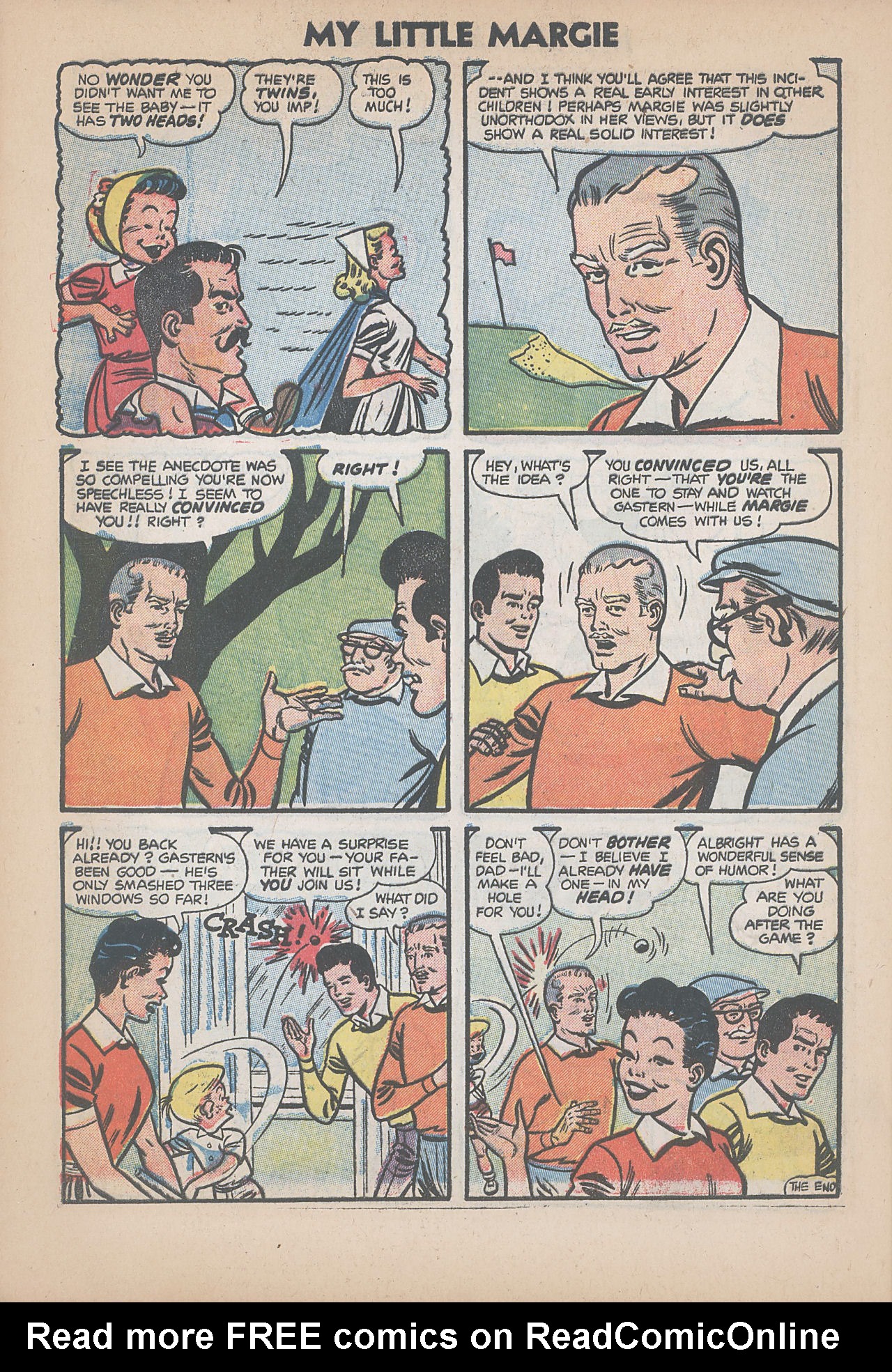 Read online My Little Margie (1954) comic -  Issue #3 - 28