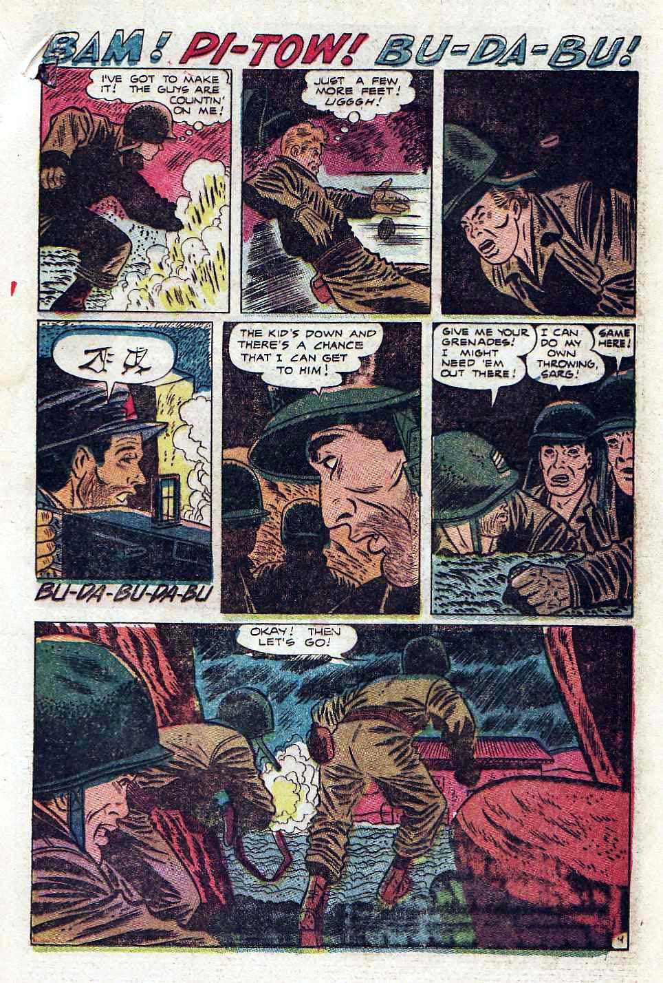 Read online G.I. in Battle (1957) comic -  Issue #4 - 15