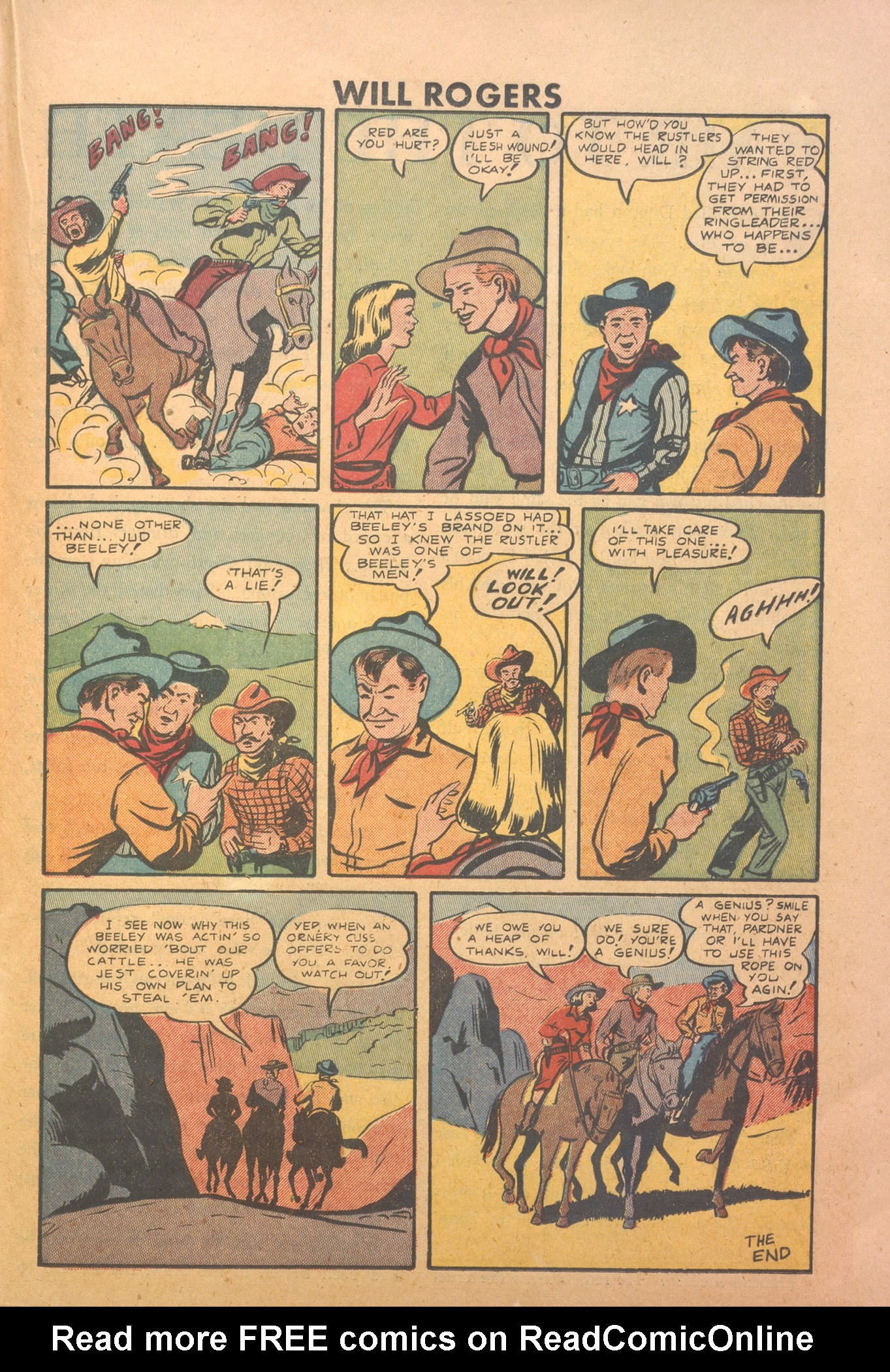 Read online Will Rogers Western comic -  Issue #2 - 21