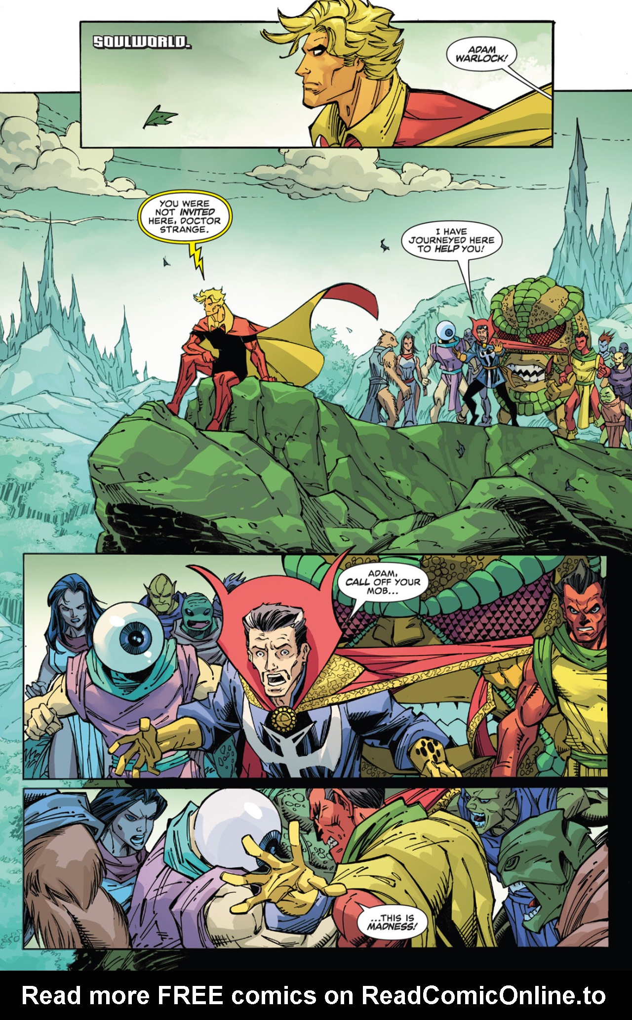 Read online Warlock: Rebirth comic -  Issue #3 - 7