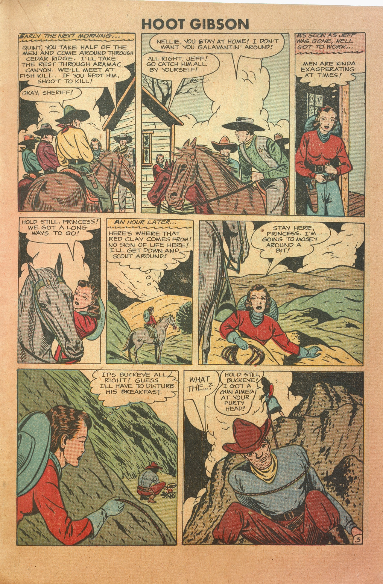 Read online Hoot Gibson comic -  Issue #1 - 19