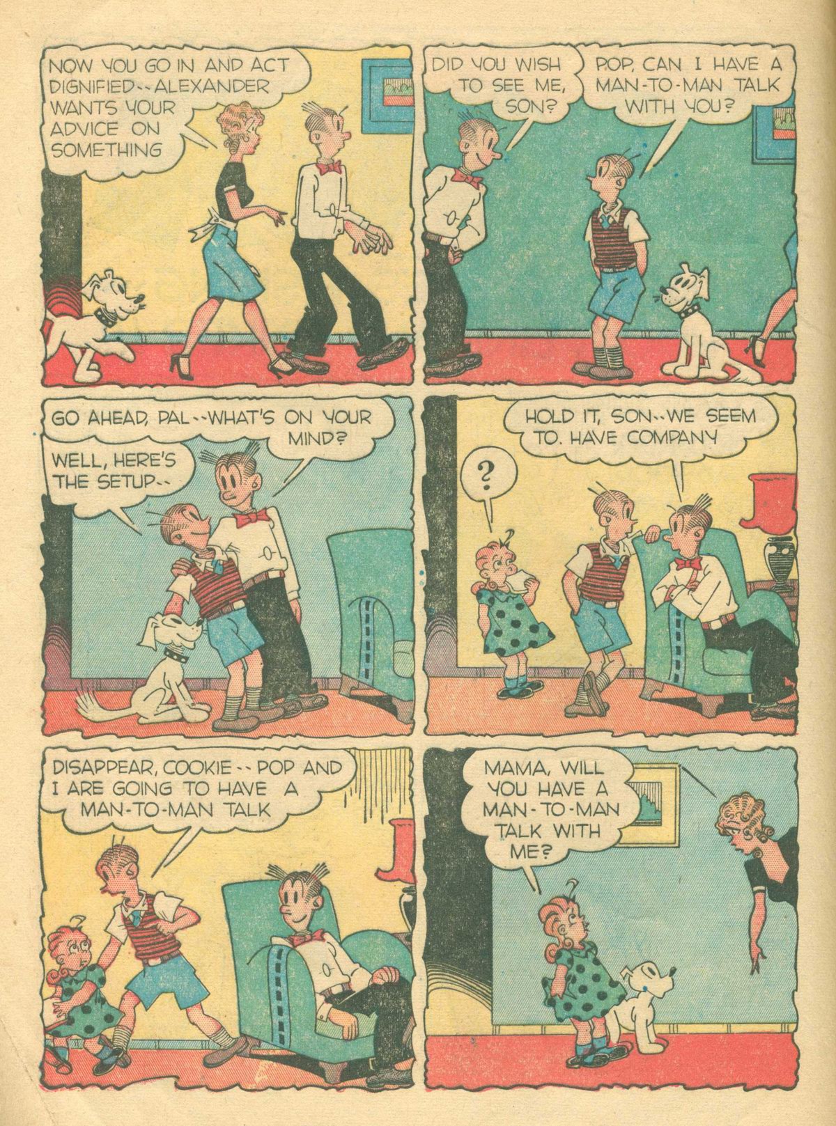 Read online Blondie Comics (1947) comic -  Issue #2 - 4
