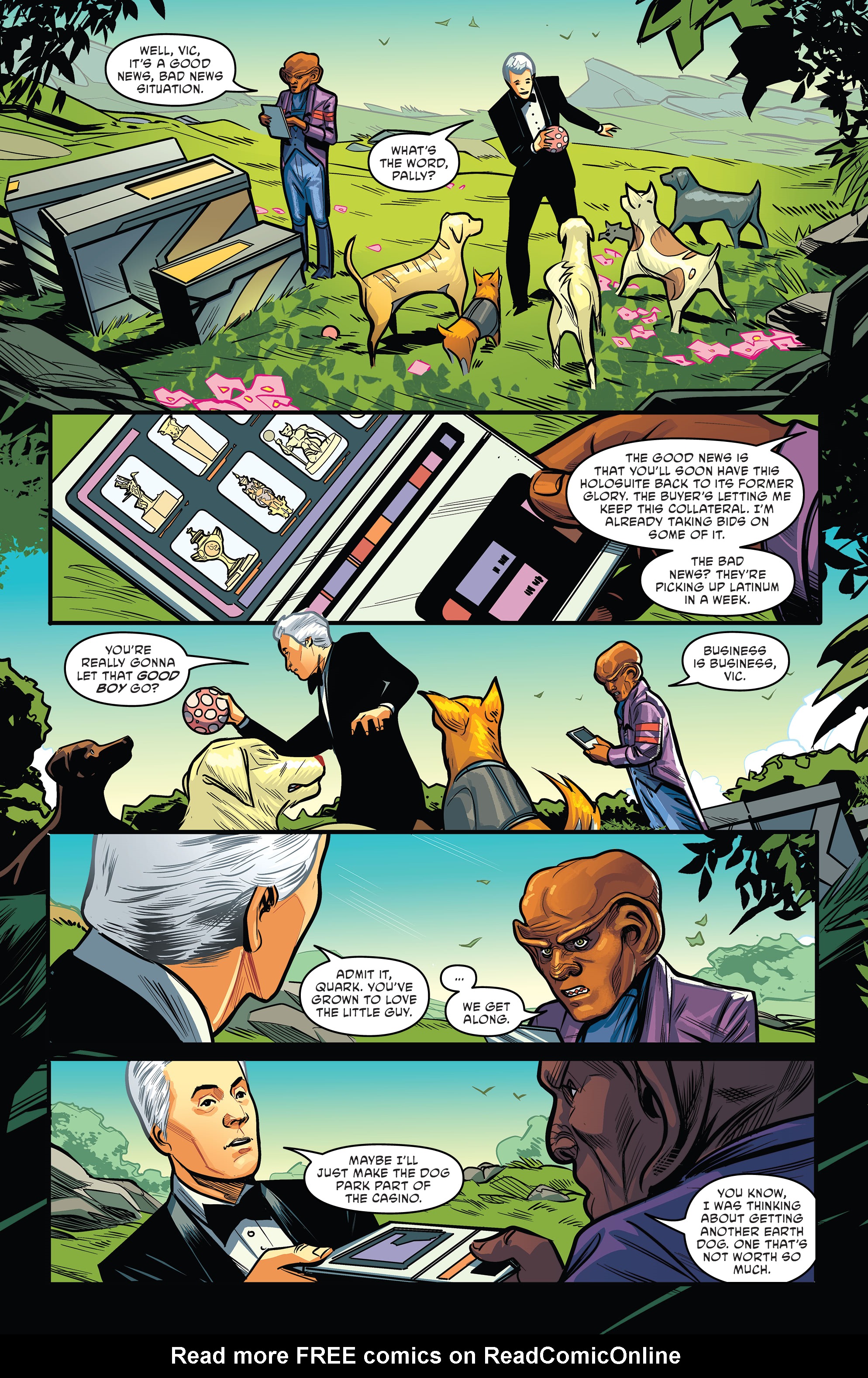 Read online Star Trek: Deep Space Nine - The Dog of War comic -  Issue #2 - 7