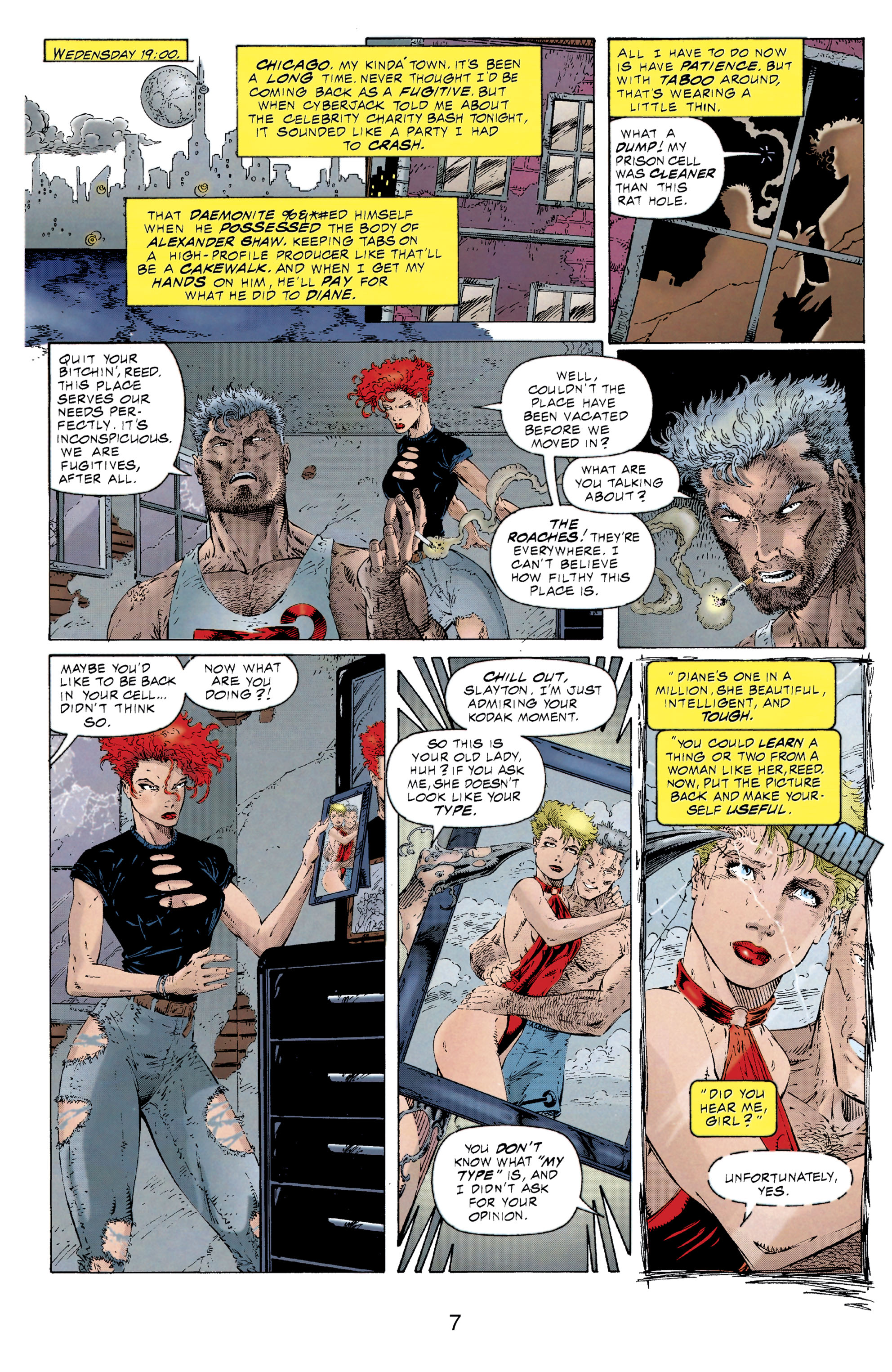 Read online Backlash comic -  Issue #2 - 8