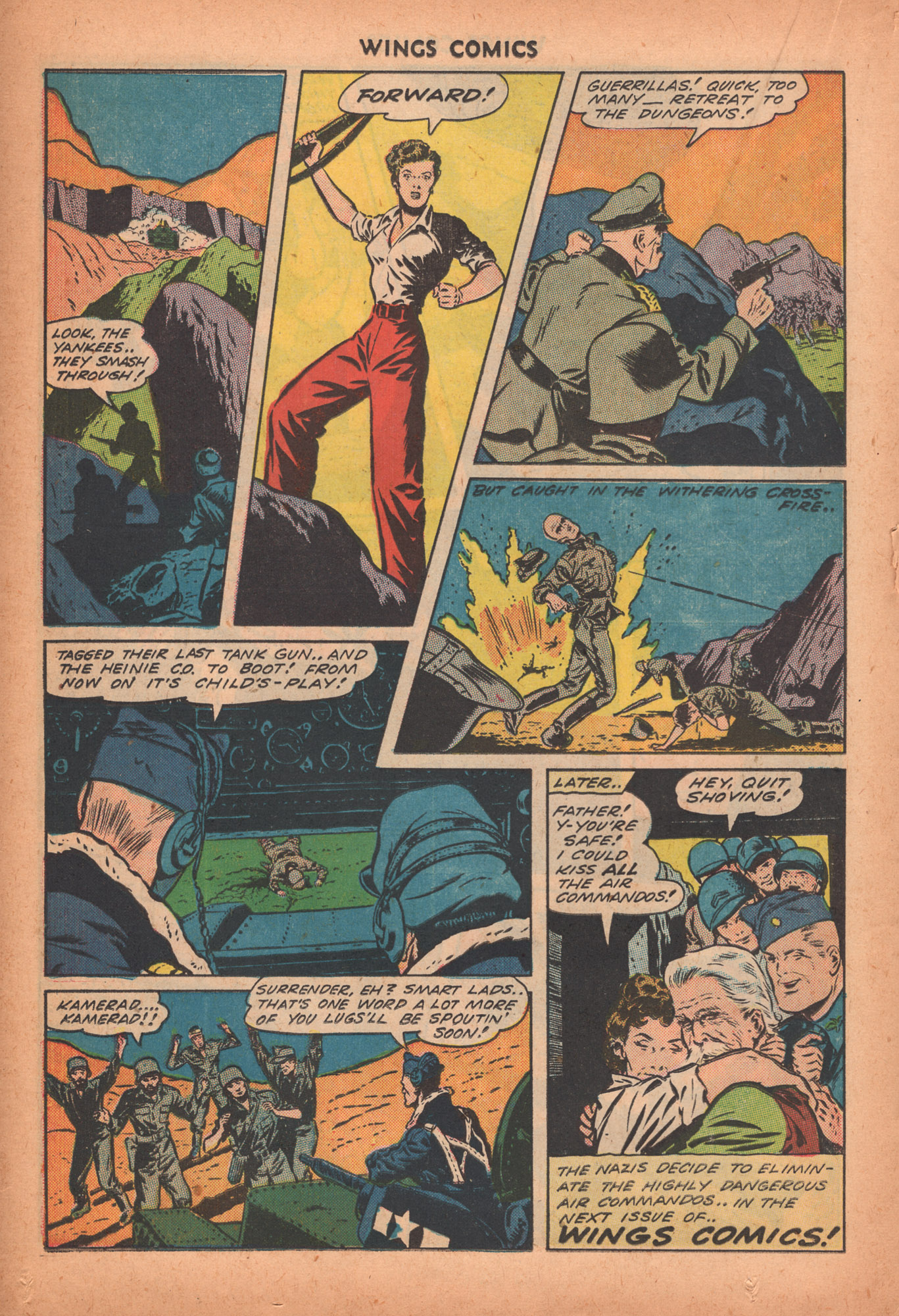 Read online Wings Comics comic -  Issue #48 - 24