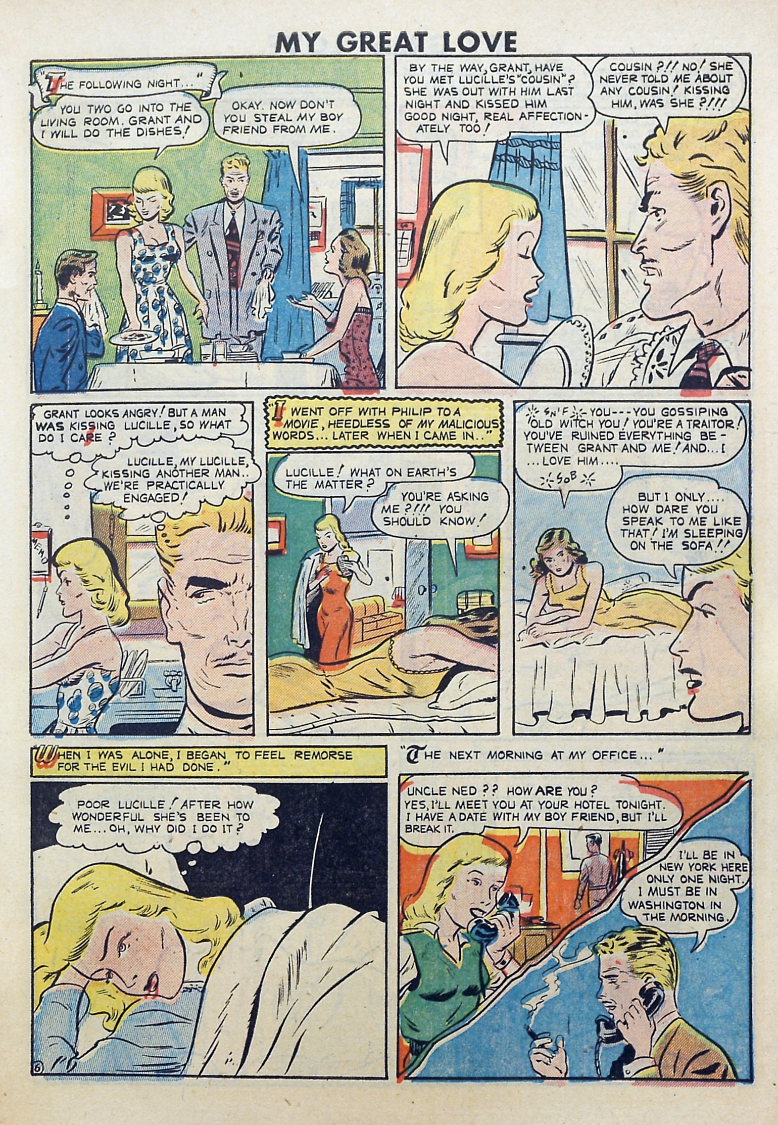 Read online My Great Love comic -  Issue #1 - 7