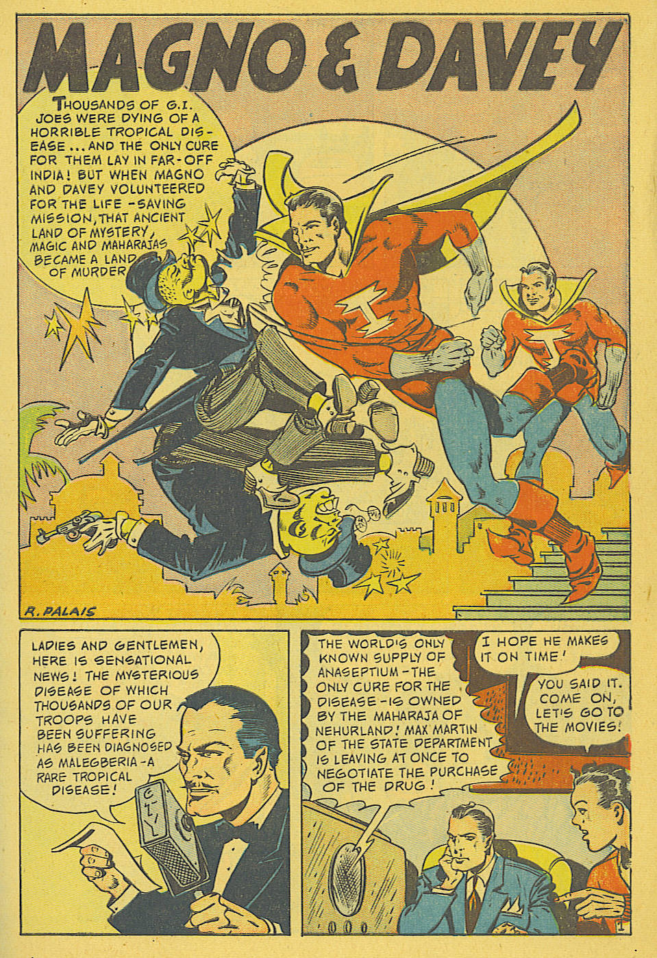 Read online Super-Mystery Comics comic -  Issue #24 - 2