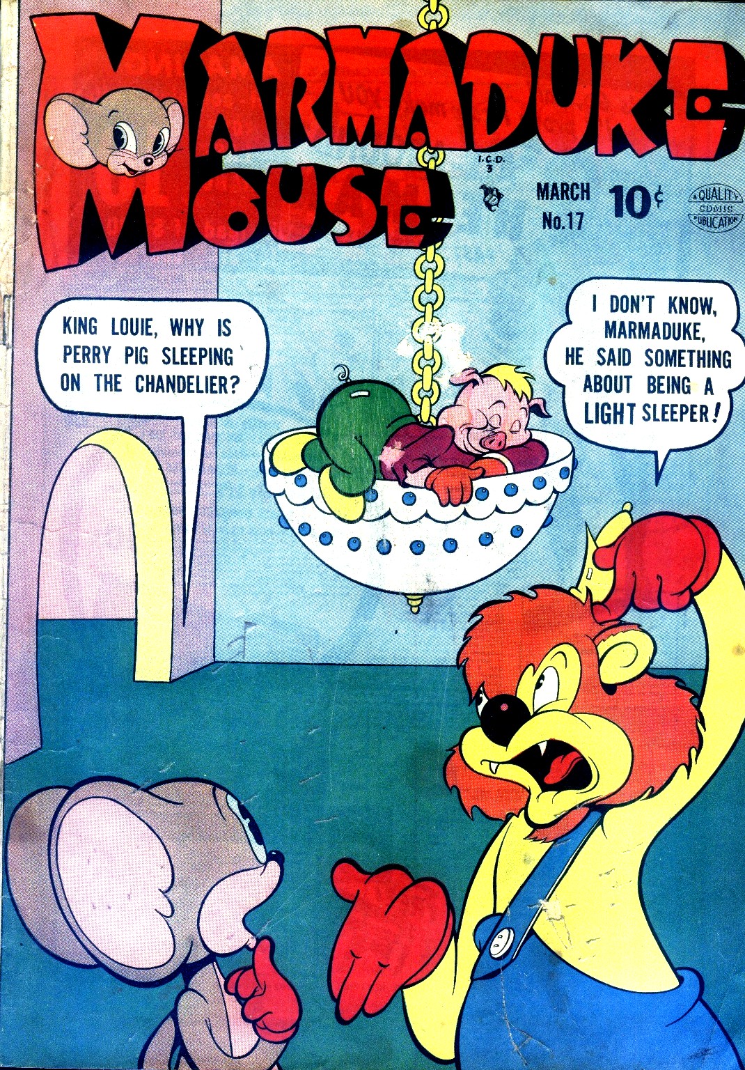 Read online Marmaduke Mouse comic -  Issue #17 - 1
