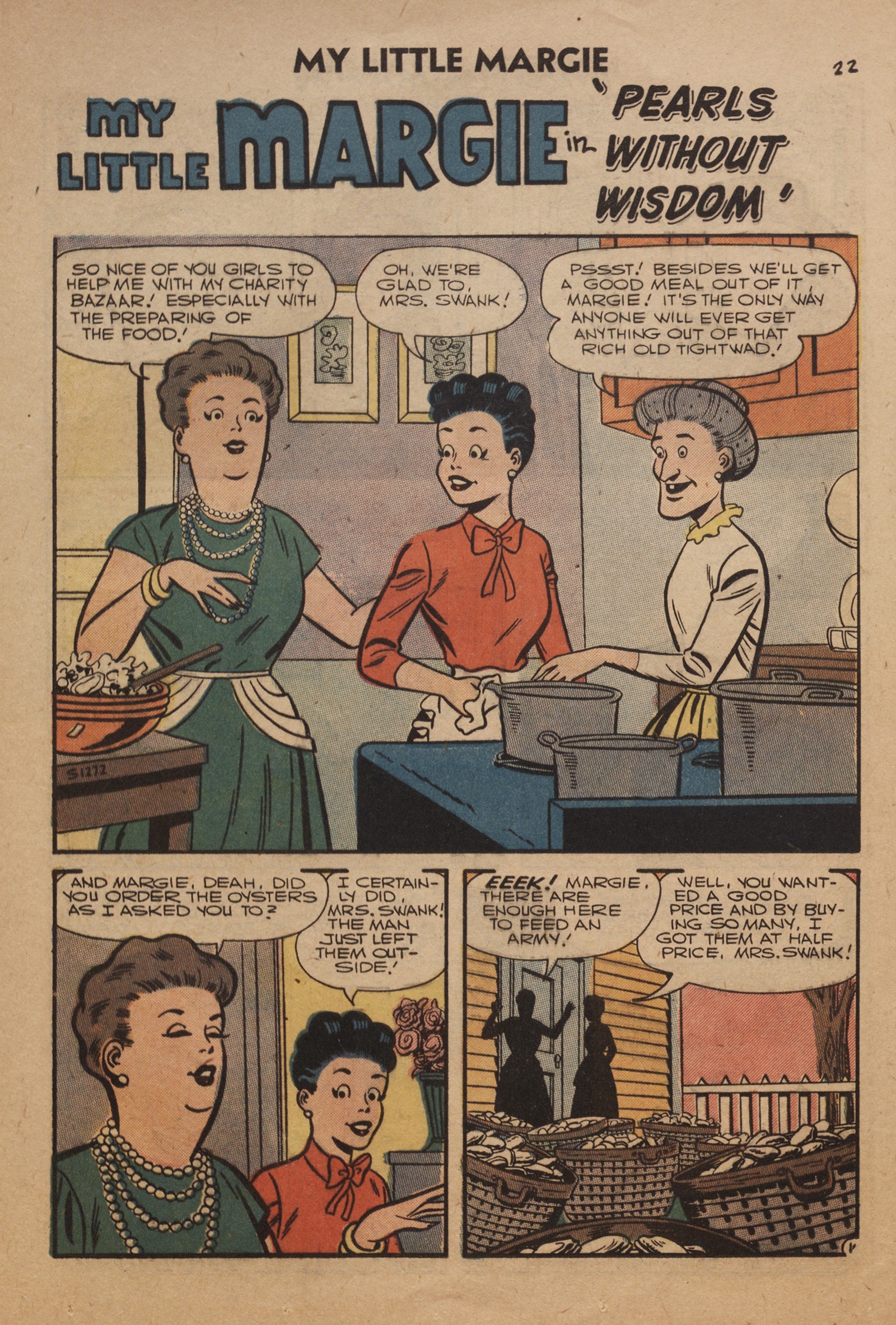 Read online My Little Margie (1954) comic -  Issue #15 - 24