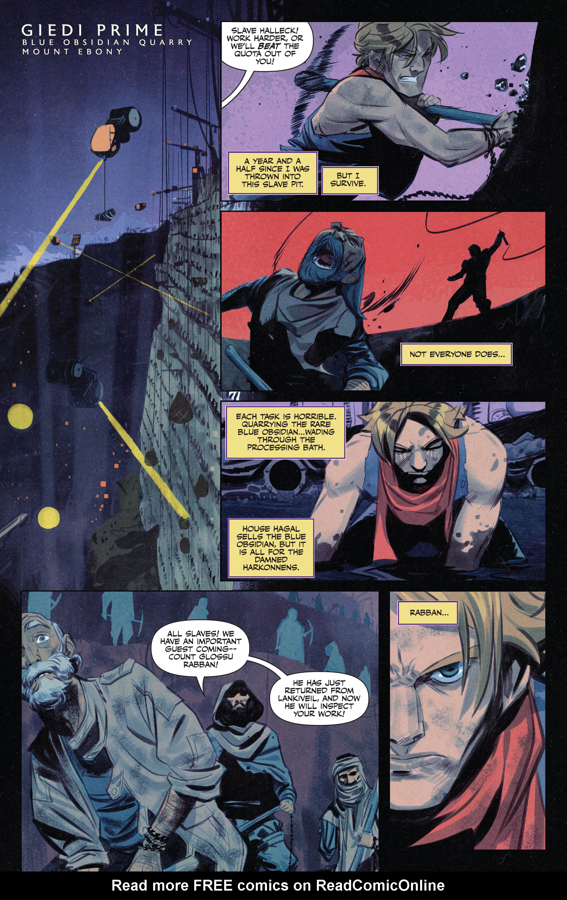 Read online Dune: House Harkonnen comic -  Issue #6 - 11