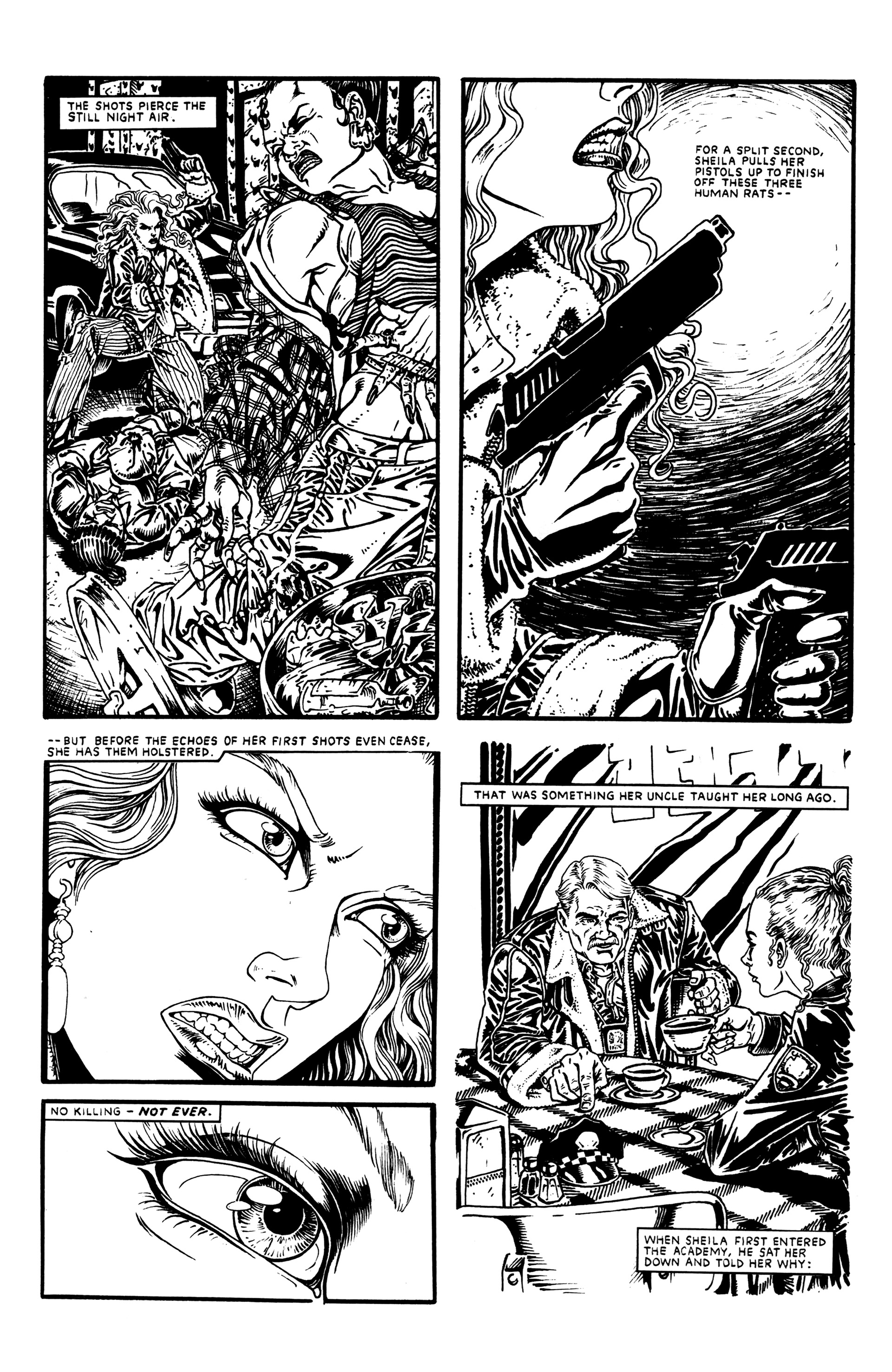 Read online Sheila Trent: Vampire Hunter comic -  Issue #1 - 10