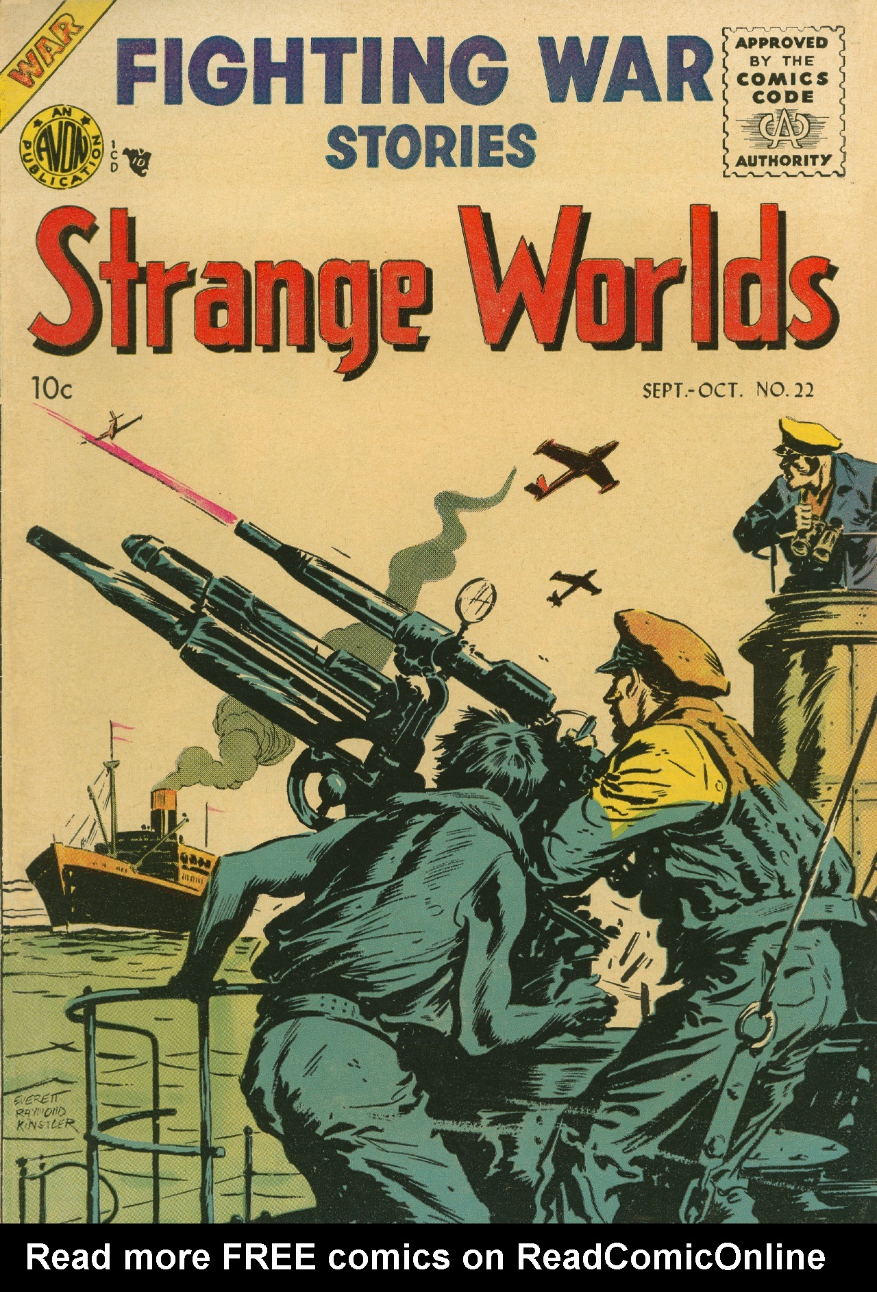 Read online Strange Worlds (1950) comic -  Issue #22 - 1