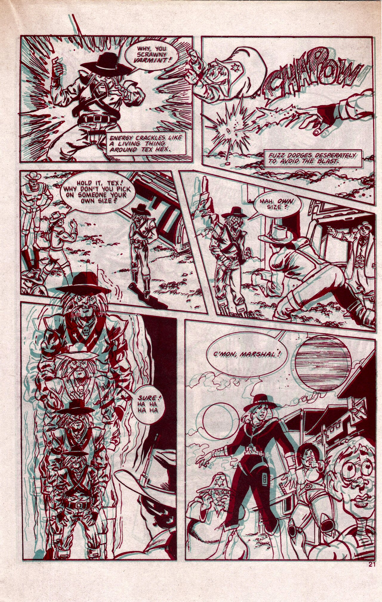 Read online Blackthorne 3-D Series comic -  Issue #27 - 23