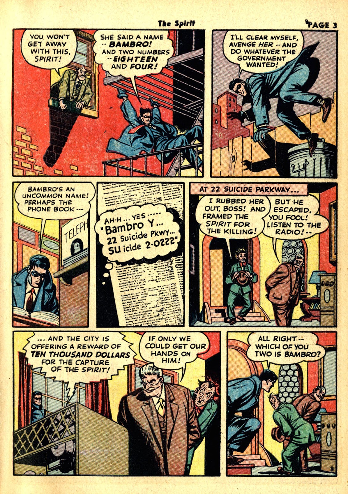The Spirit (1944) issue 1 - Page 5