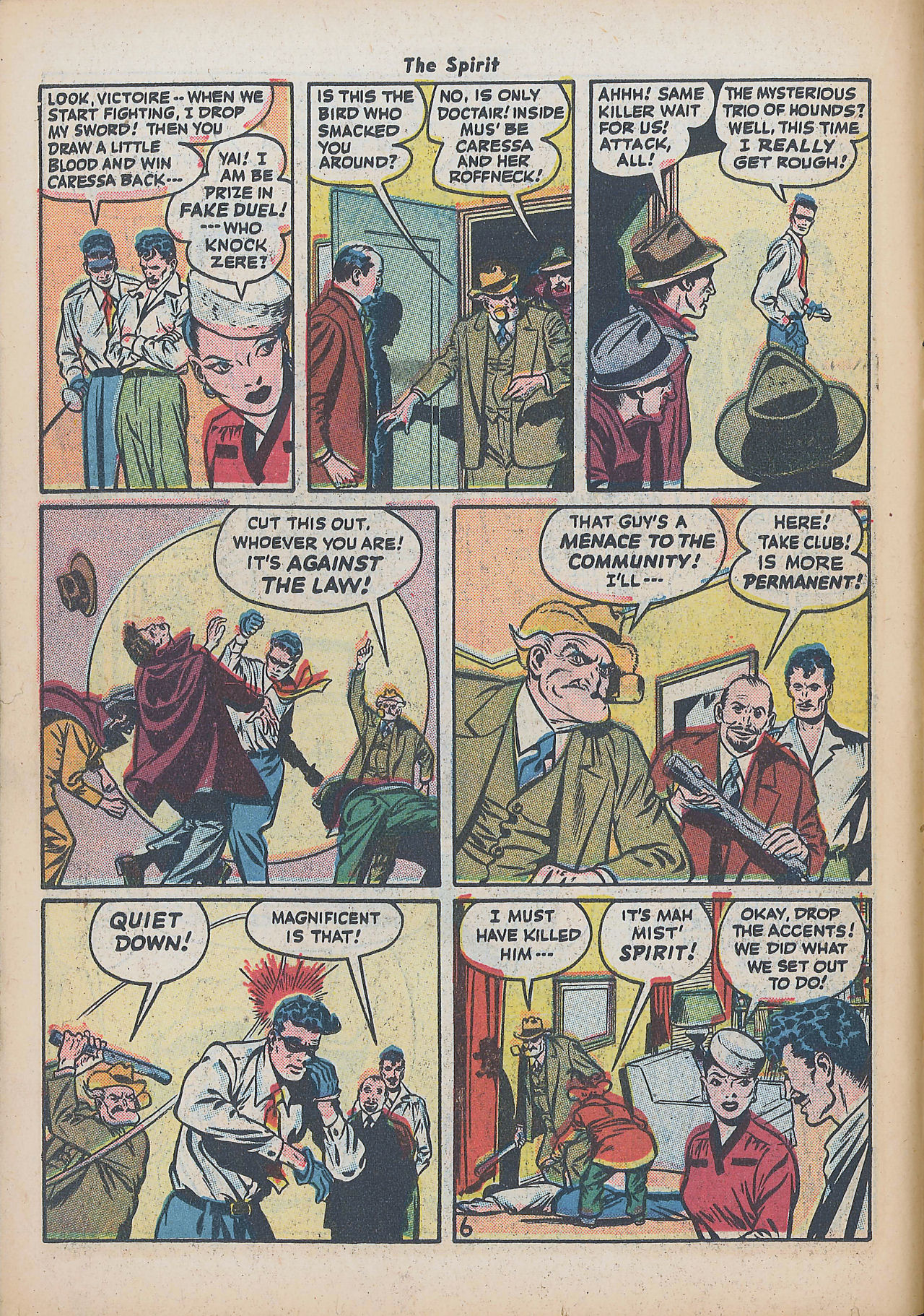 Read online The Spirit (1944) comic -  Issue #9 - 24