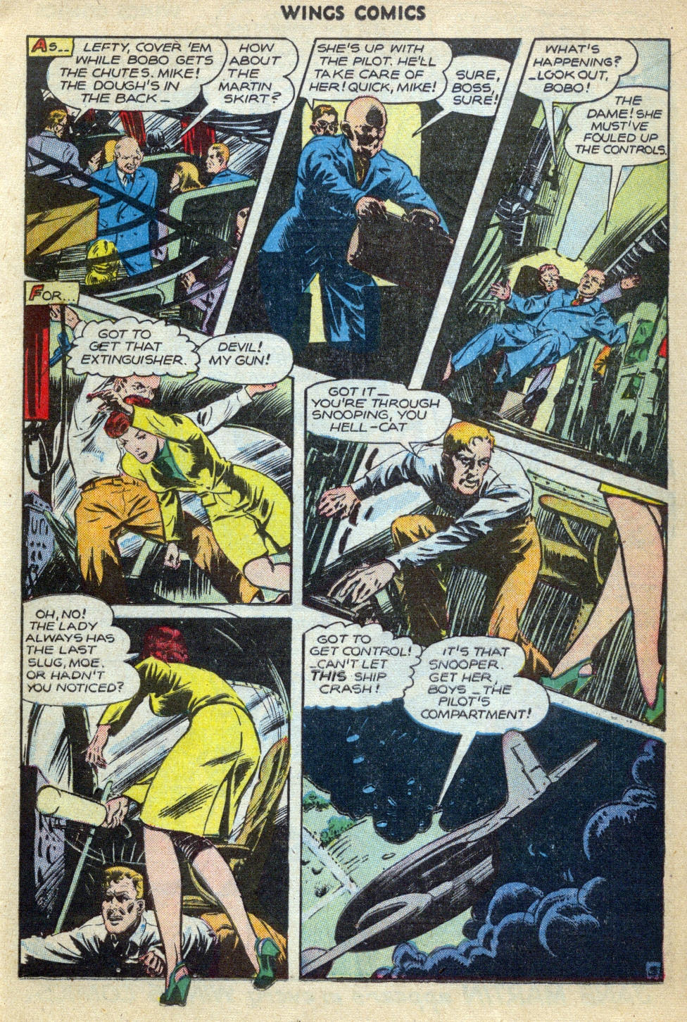 Read online Wings Comics comic -  Issue #78 - 17