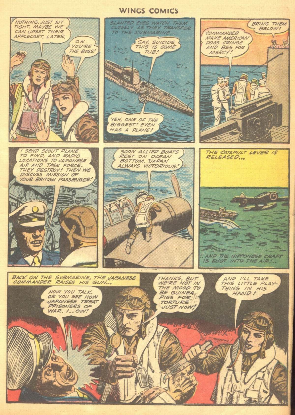 Read online Wings Comics comic -  Issue #35 - 19