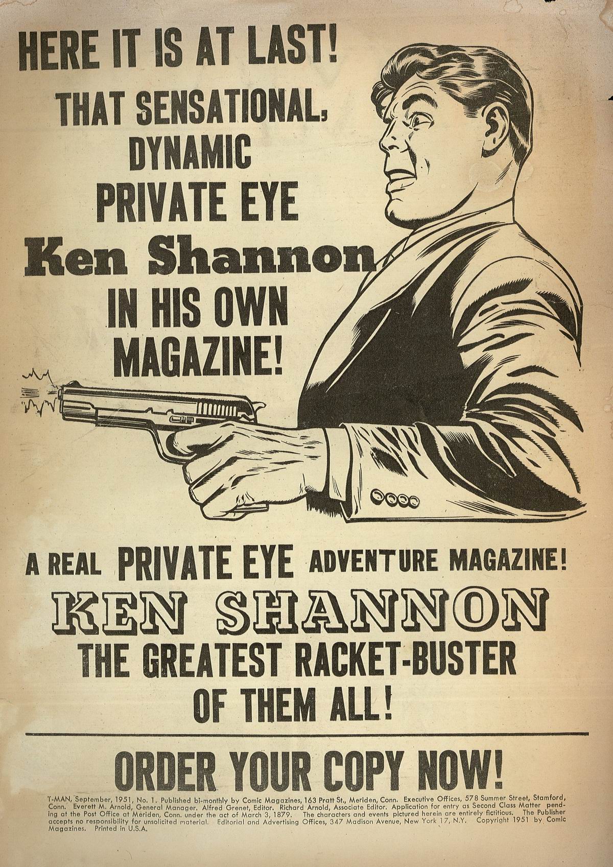 Read online T-Man: World Wide Trouble Shooter comic -  Issue #1 - 2