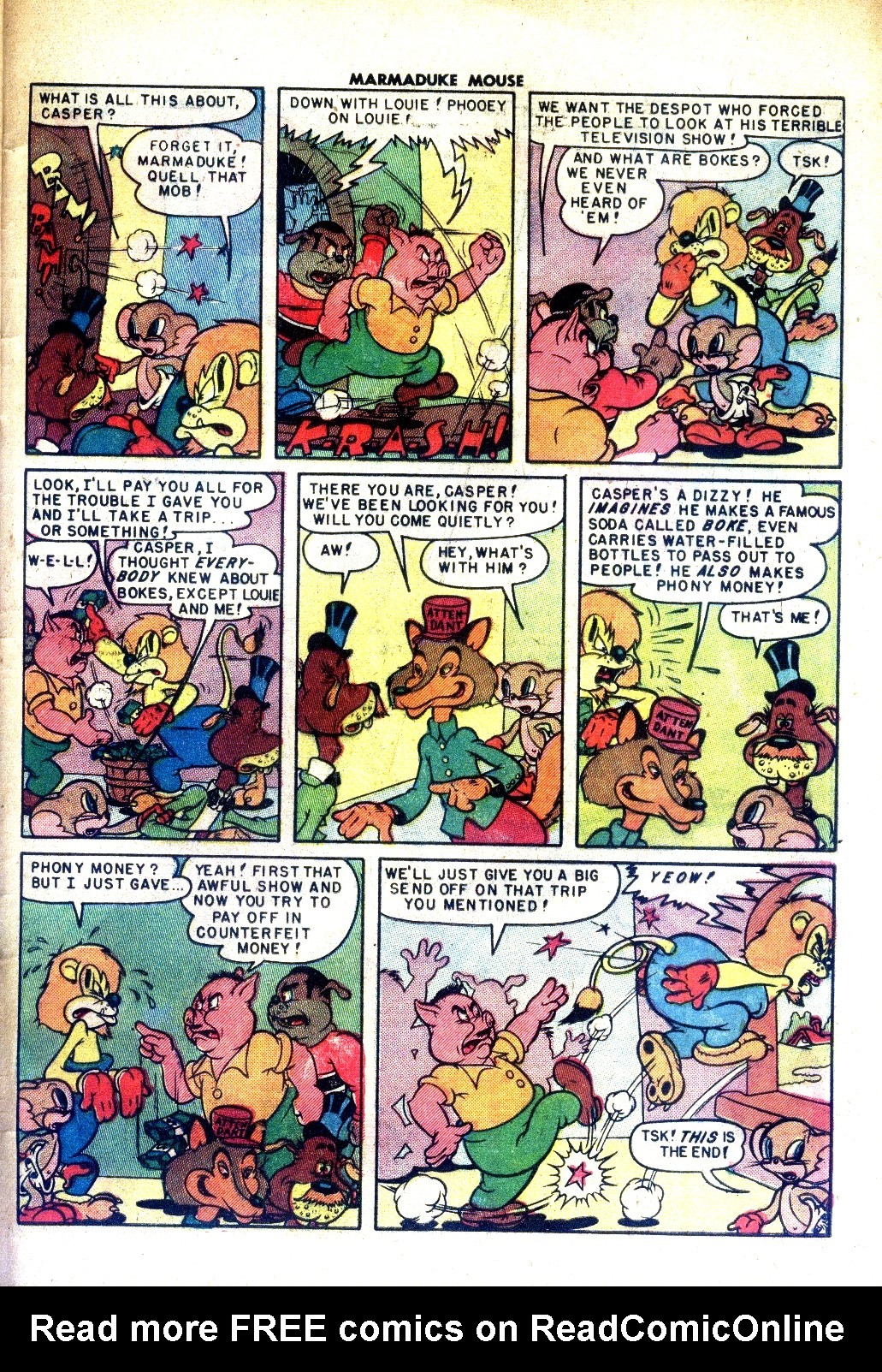Read online Marmaduke Mouse comic -  Issue #17 - 33