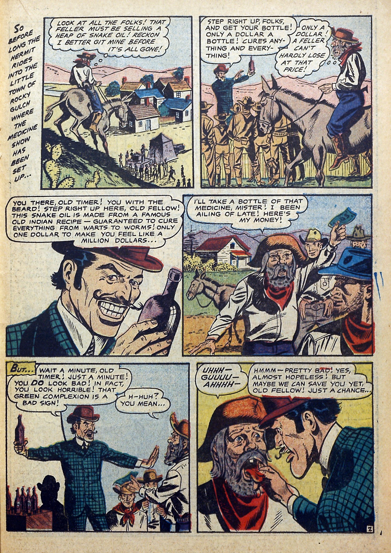 Read online Gunsmoke Trail comic -  Issue #4 - 21