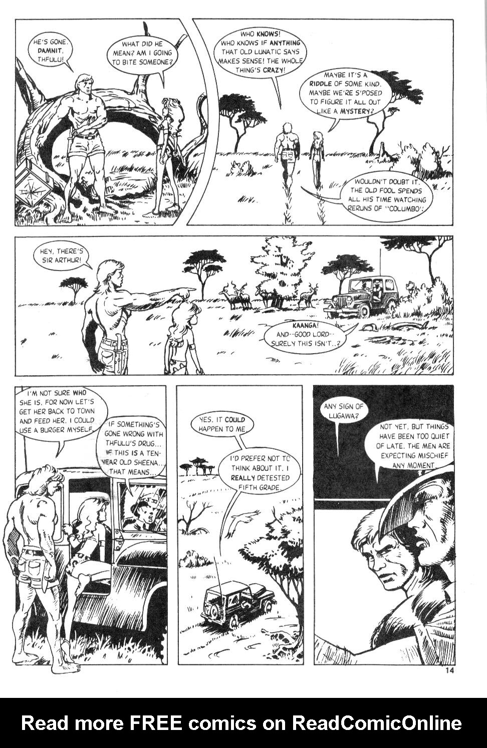 Read online Jungle Comics (1988) comic -  Issue #3 - 16