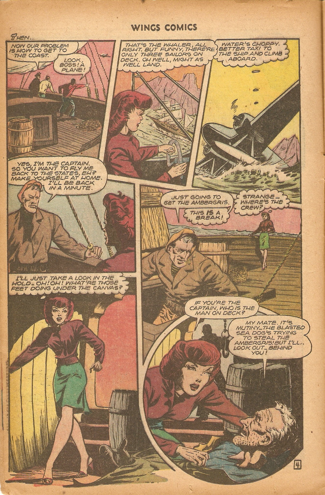 Read online Wings Comics comic -  Issue #81 - 16