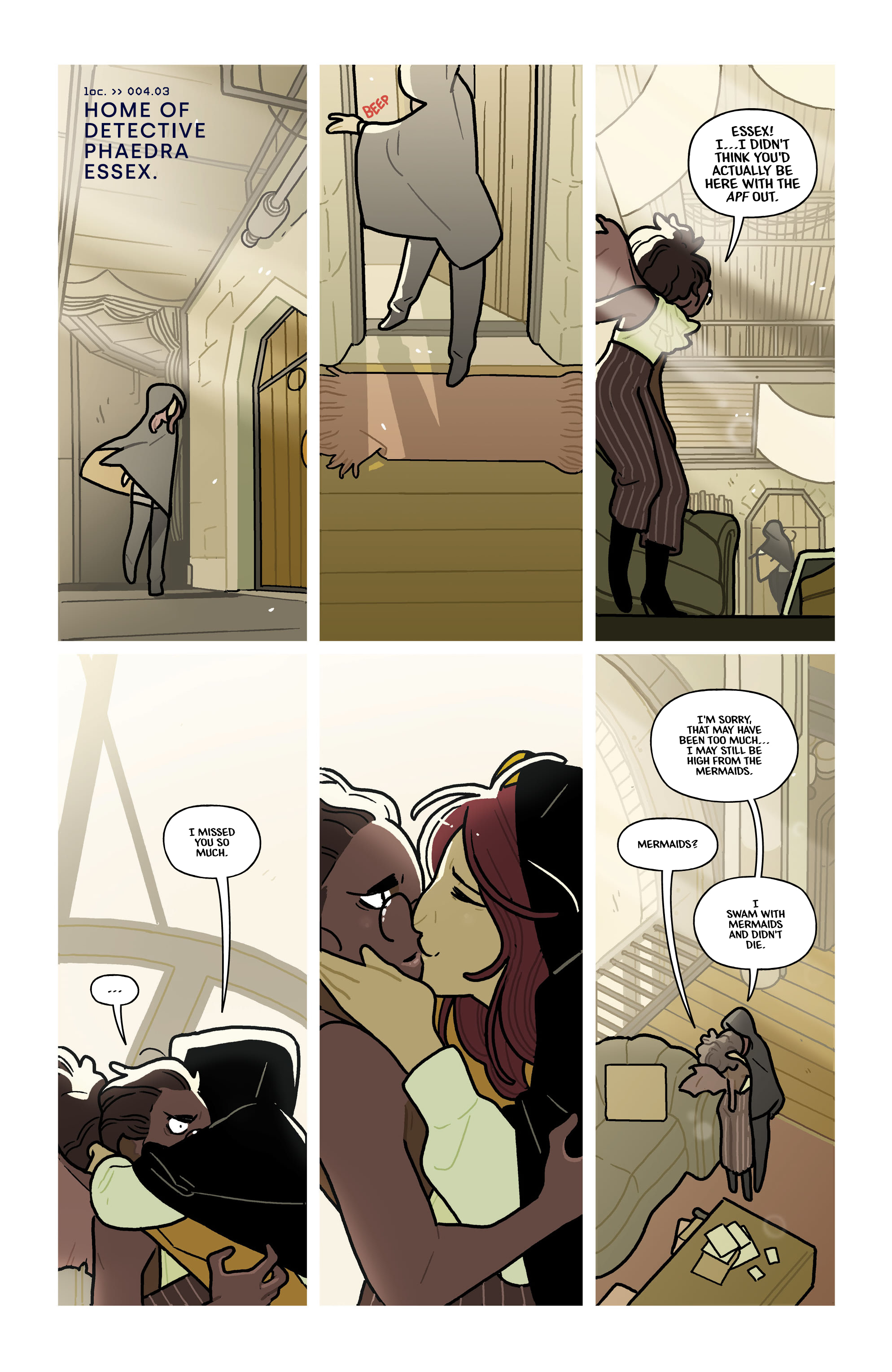 Read online Black Cloak comic -  Issue #4 - 13
