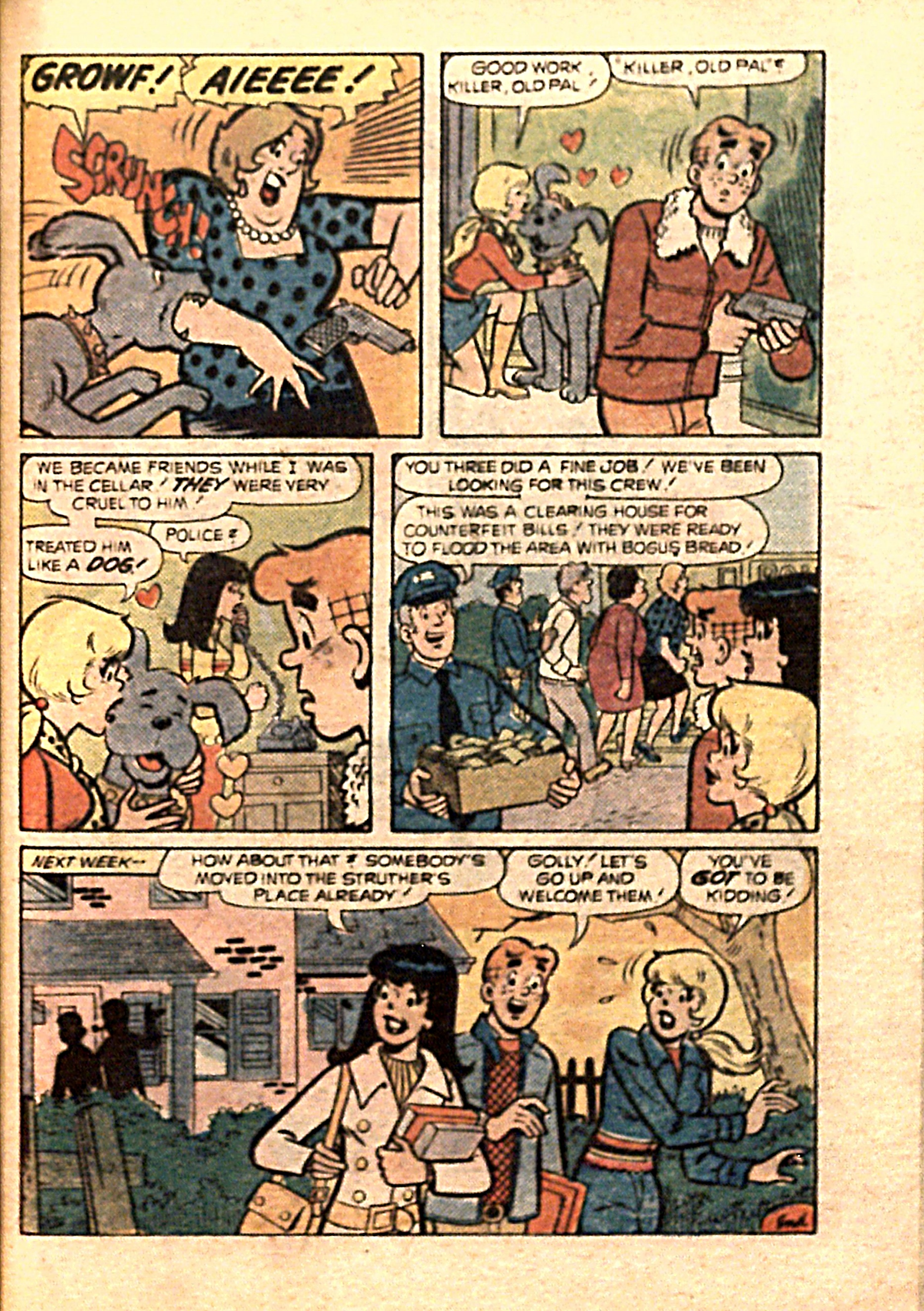 Read online Archie...Archie Andrews, Where Are You? Digest Magazine comic -  Issue #17 - 105