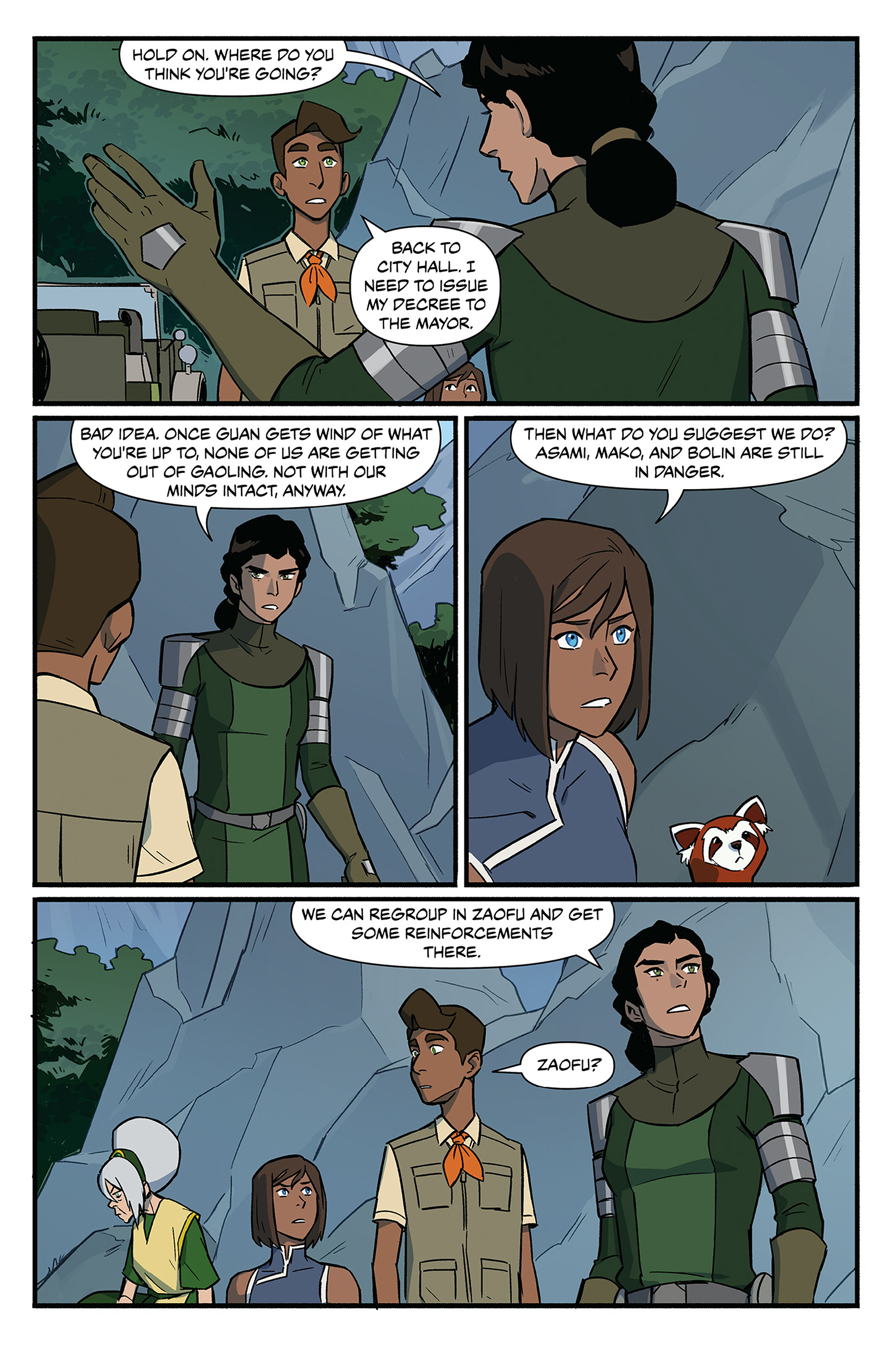 Read online The Legend of Korra: Ruins of the Empire Omnibus comic -  Issue # TPB (Part 2) - 30
