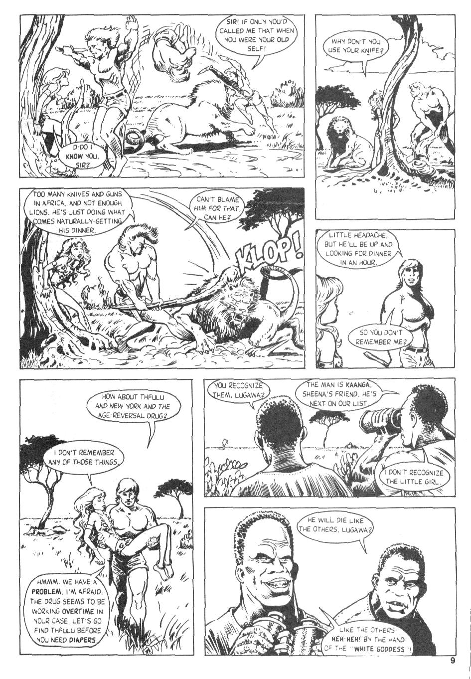 Read online Jungle Comics (1988) comic -  Issue #3 - 11
