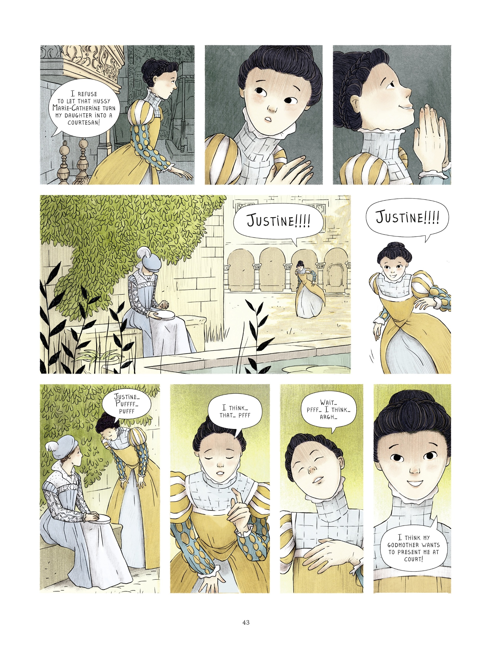 Read online Catherine de' Medici, The Flying Squadron: The Good Girl comic -  Issue # TPB - 42