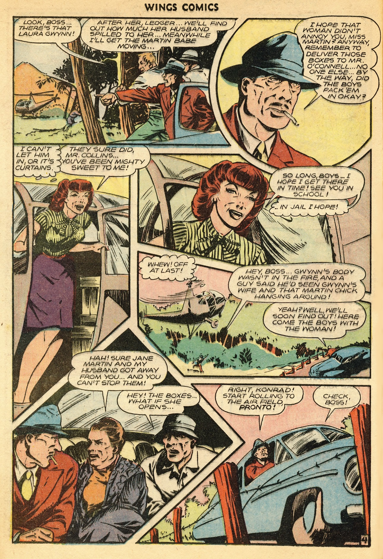 Read online Wings Comics comic -  Issue #82 - 16