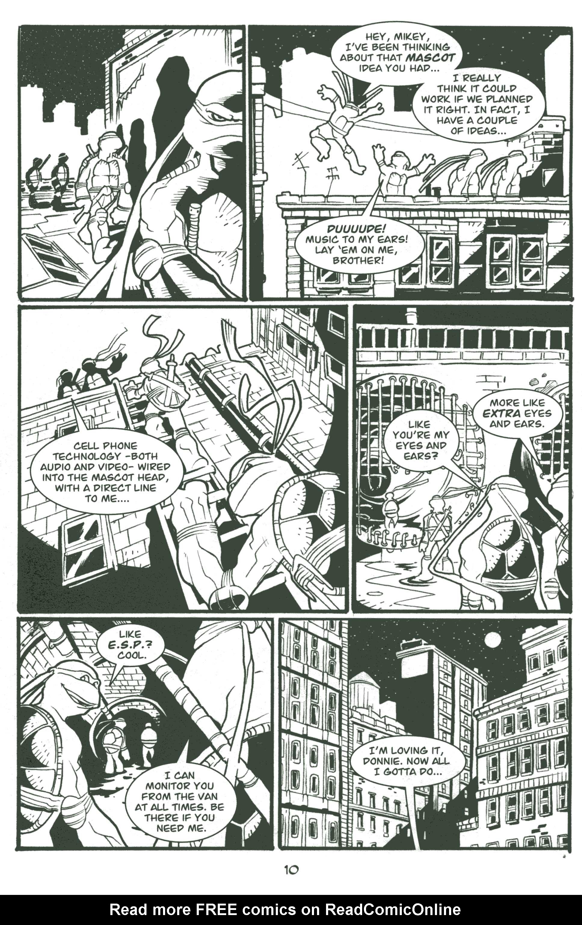 Read online TMNT Movie Prequel comic -  Issue #1 - 12