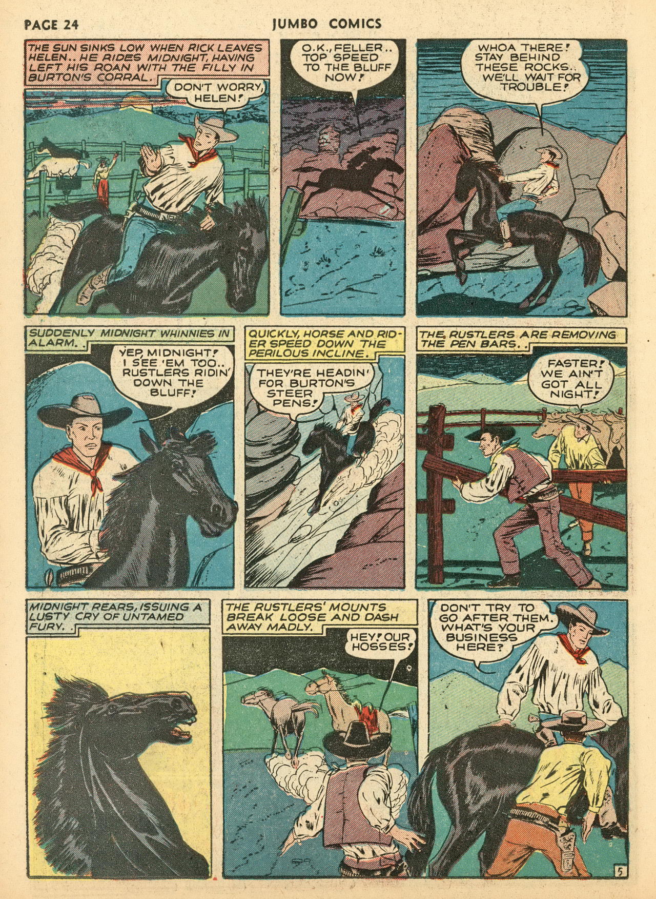 Read online Jumbo Comics comic -  Issue #29 - 26