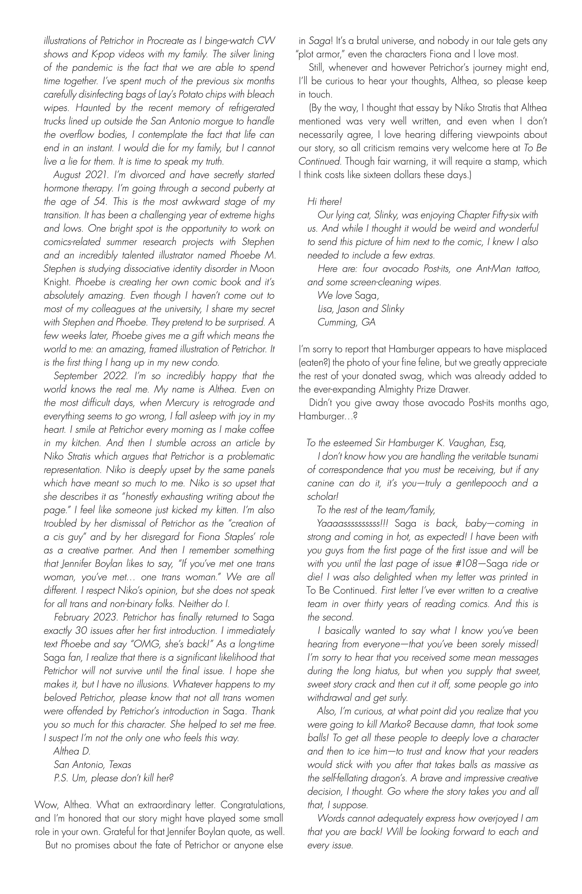Read online Saga comic -  Issue #64 - 26