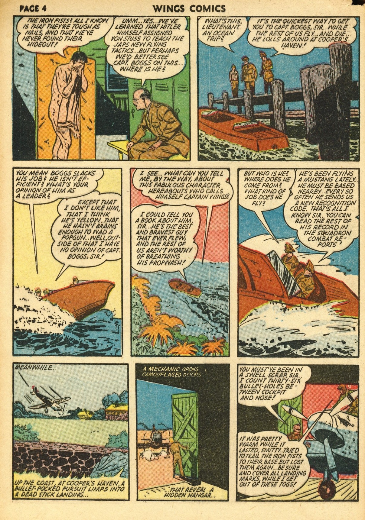 Read online Wings Comics comic -  Issue #32 - 6