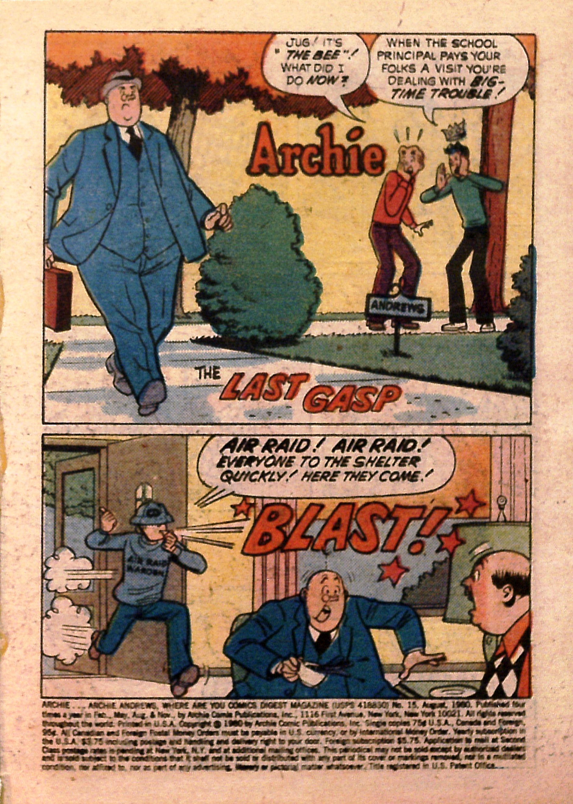 Read online Archie...Archie Andrews, Where Are You? Digest Magazine comic -  Issue #15 - 3