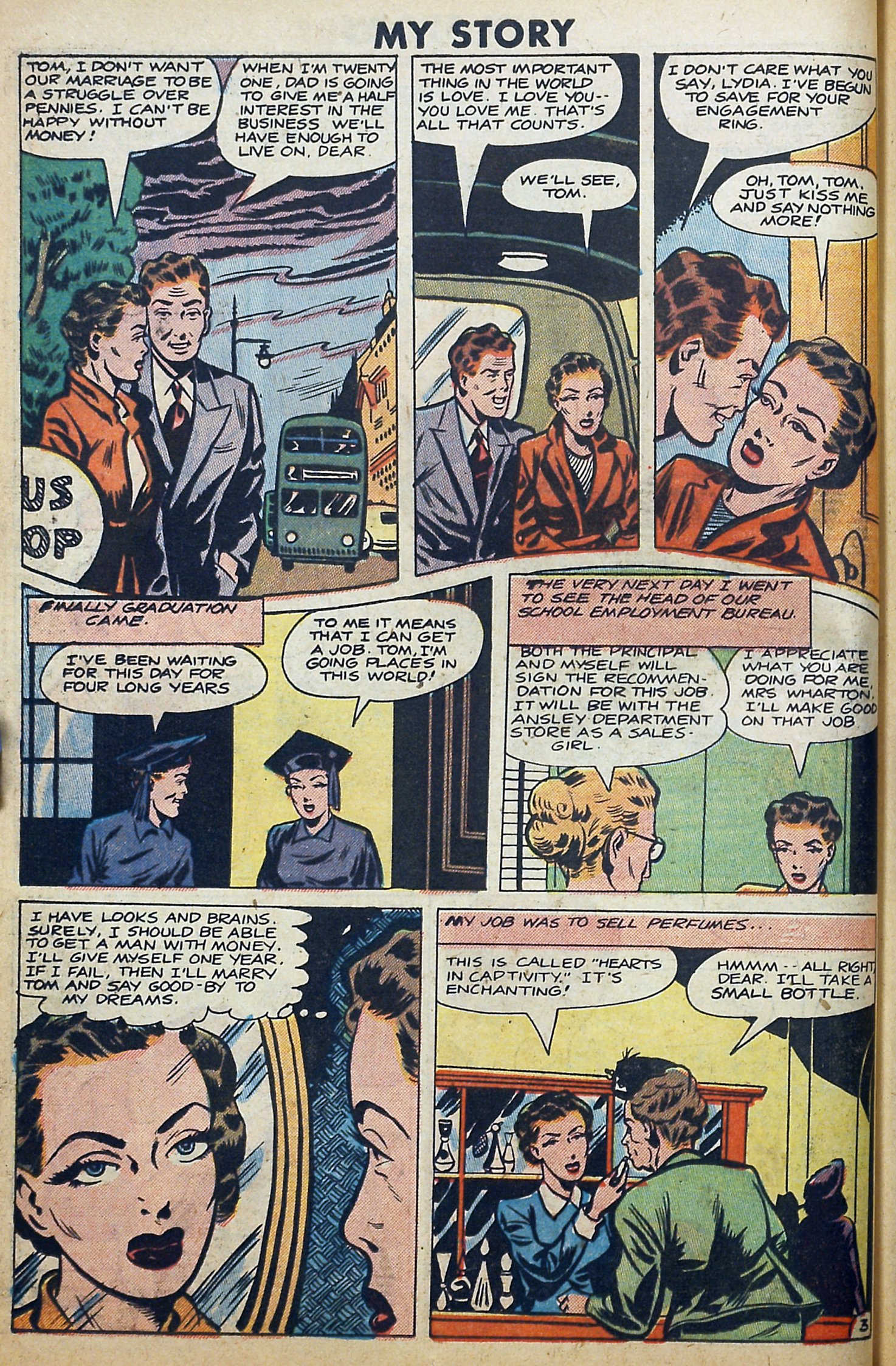 Read online My Story True Romances In Pictures comic -  Issue #11 - 13